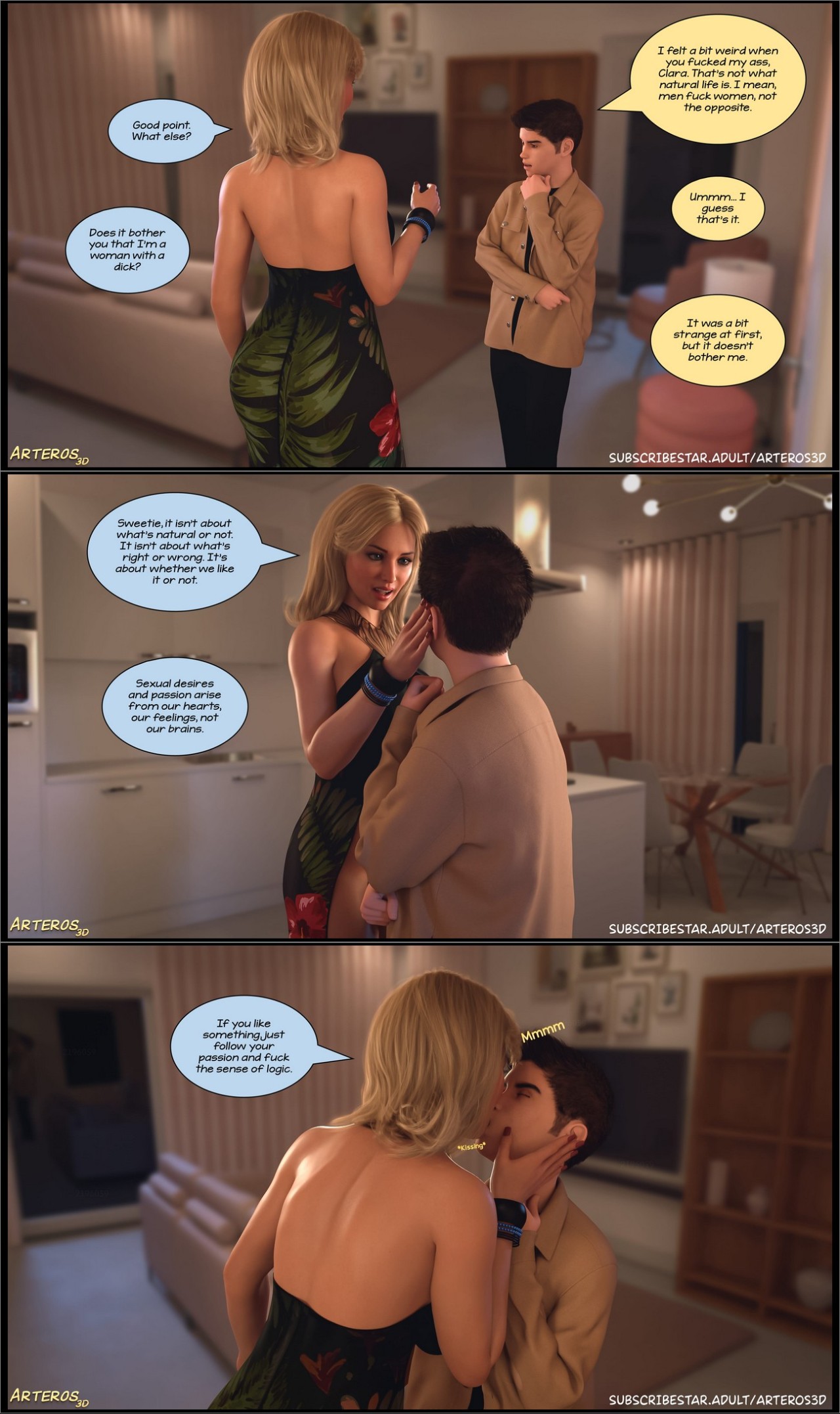 New Passion In Town By Arteros3D Porn Comics english 20