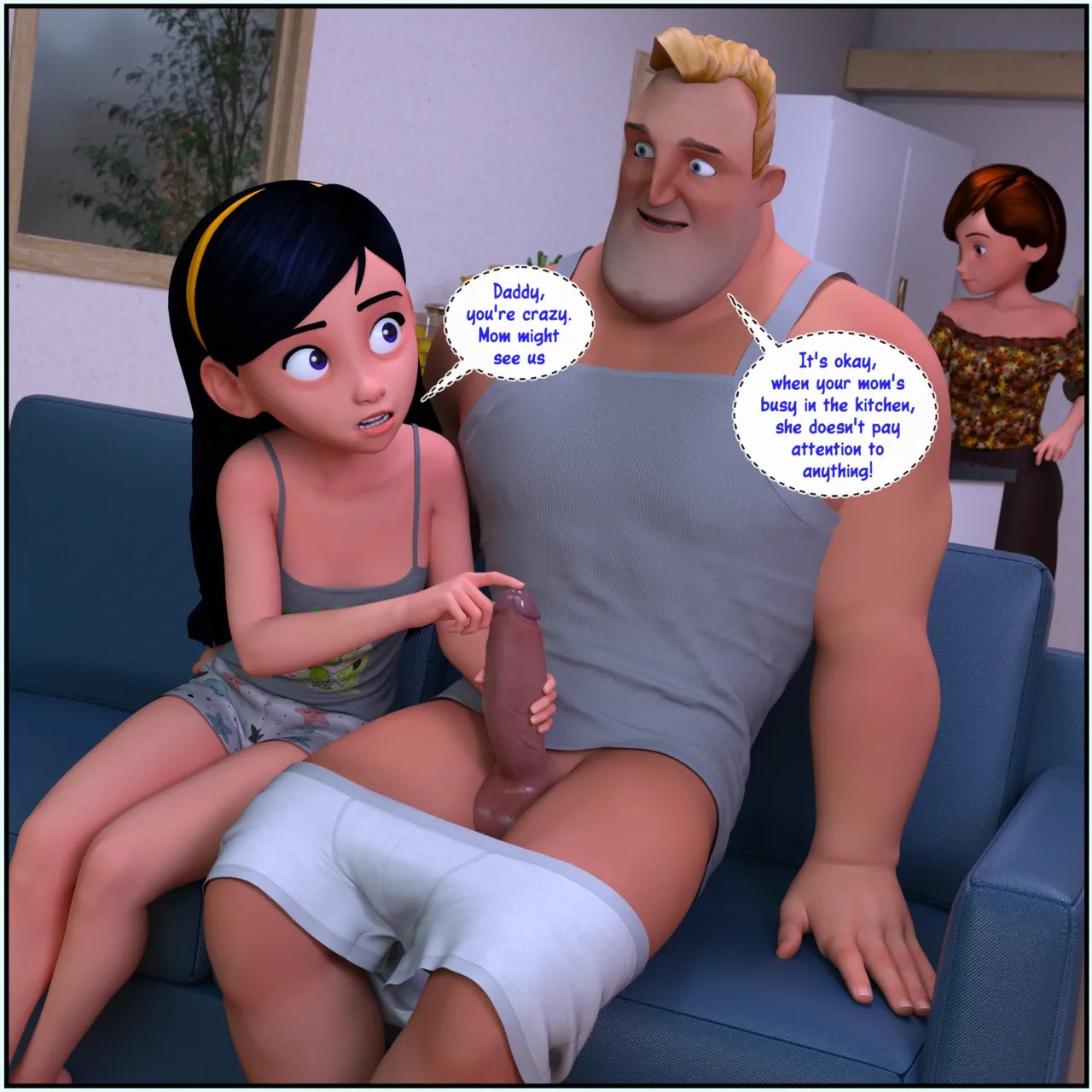 Parr Family Secrets Part 4 Porn Comics english 13