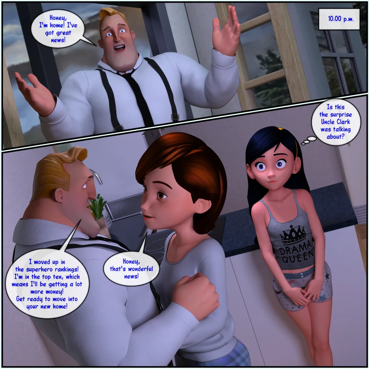 Parr Family Secrets Part 4 Porn Comics english 26
