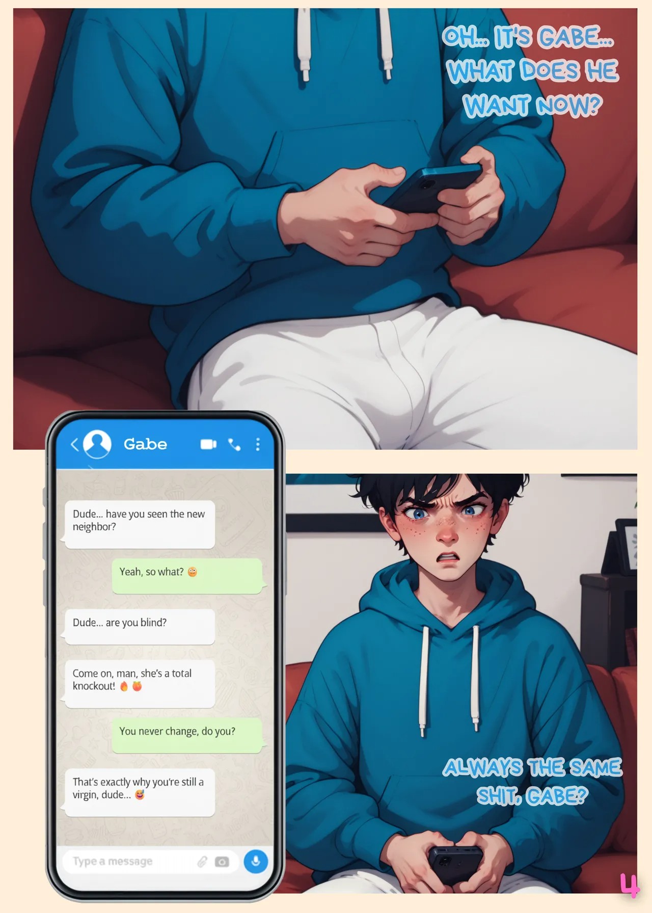 Pizza Delivery By Semaiana  Porn Comics english 05