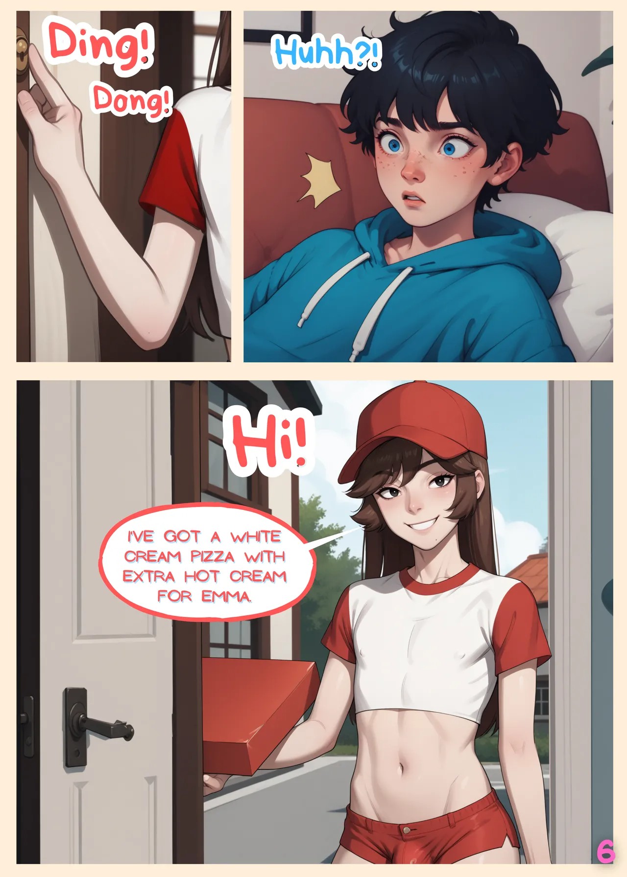 Pizza Delivery By Semaiana  Porn Comics english 07