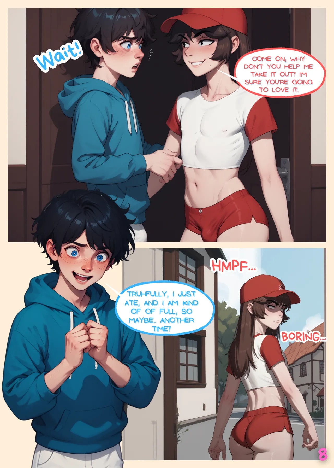 Pizza Delivery By Semaiana  Porn Comics english 09