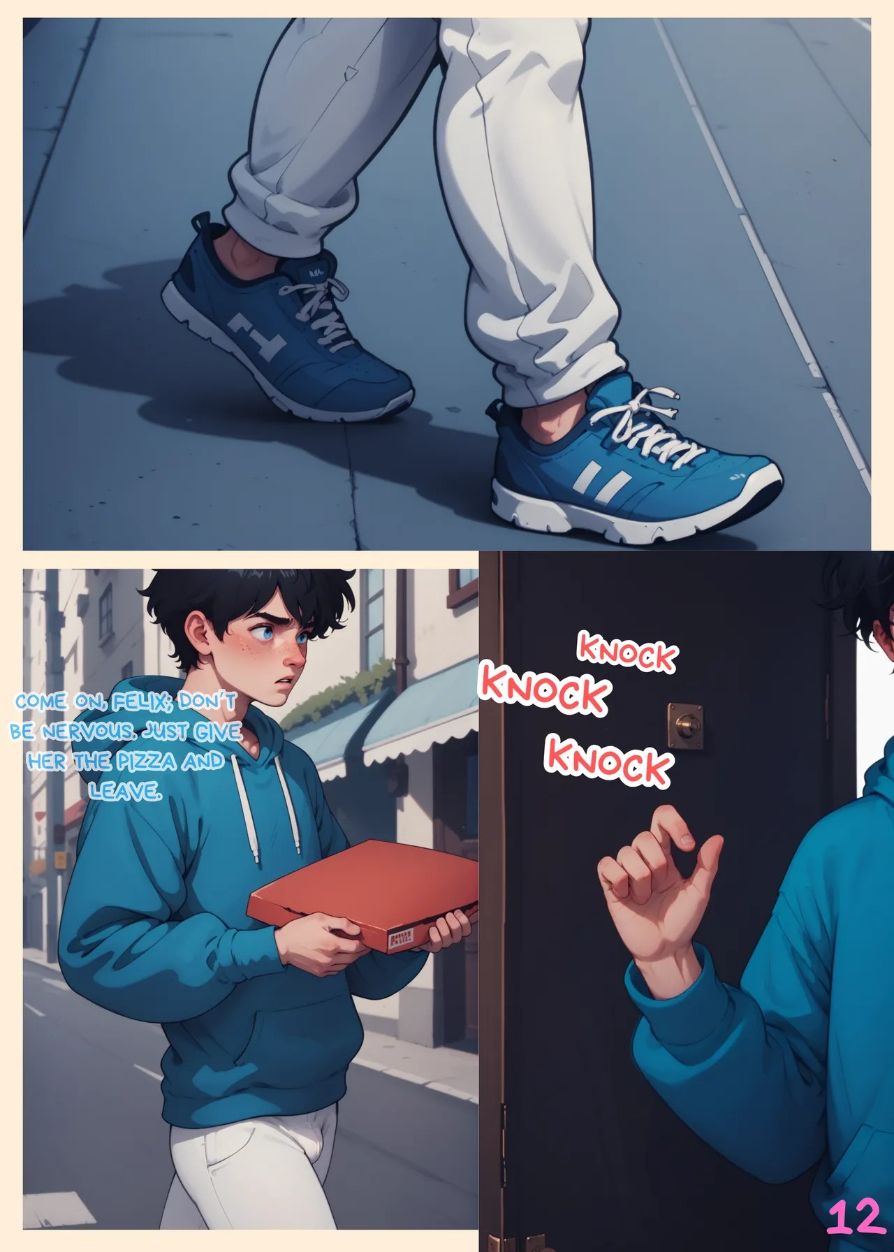 Pizza Delivery By Semaiana  Porn Comics english 13