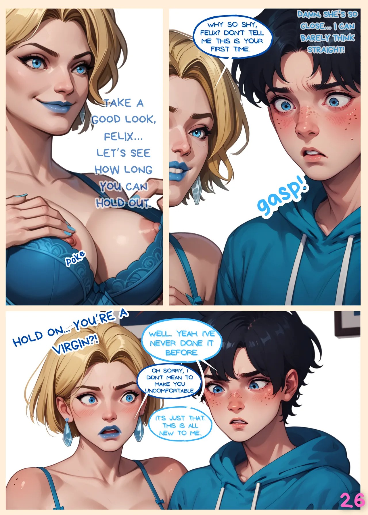 Pizza Delivery By Semaiana  Porn Comics english 27