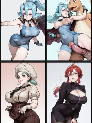 Pokégirls Extra Mix Porn Comics english 34