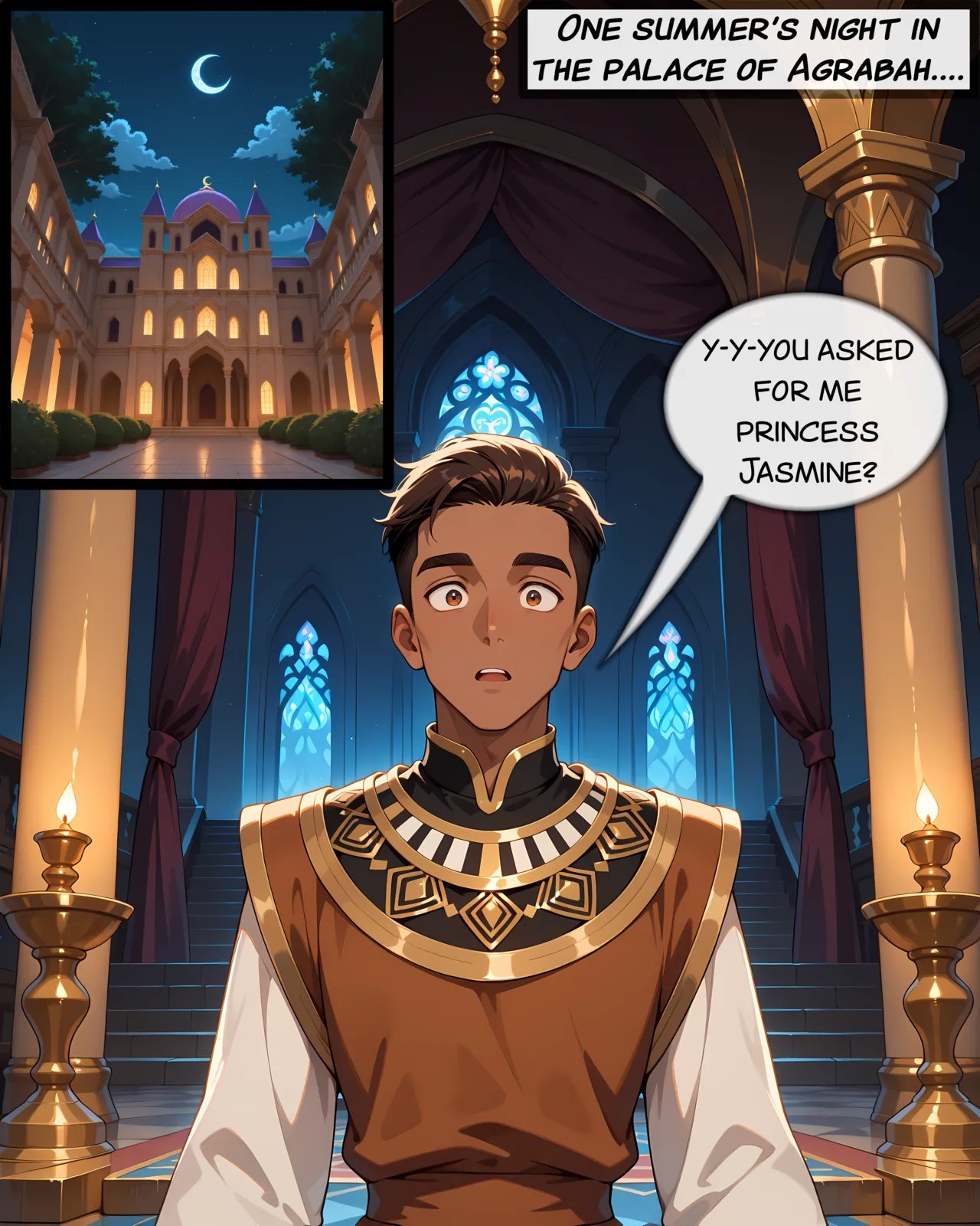 Princess Jasmine Servant Sex Porn Comics english 02