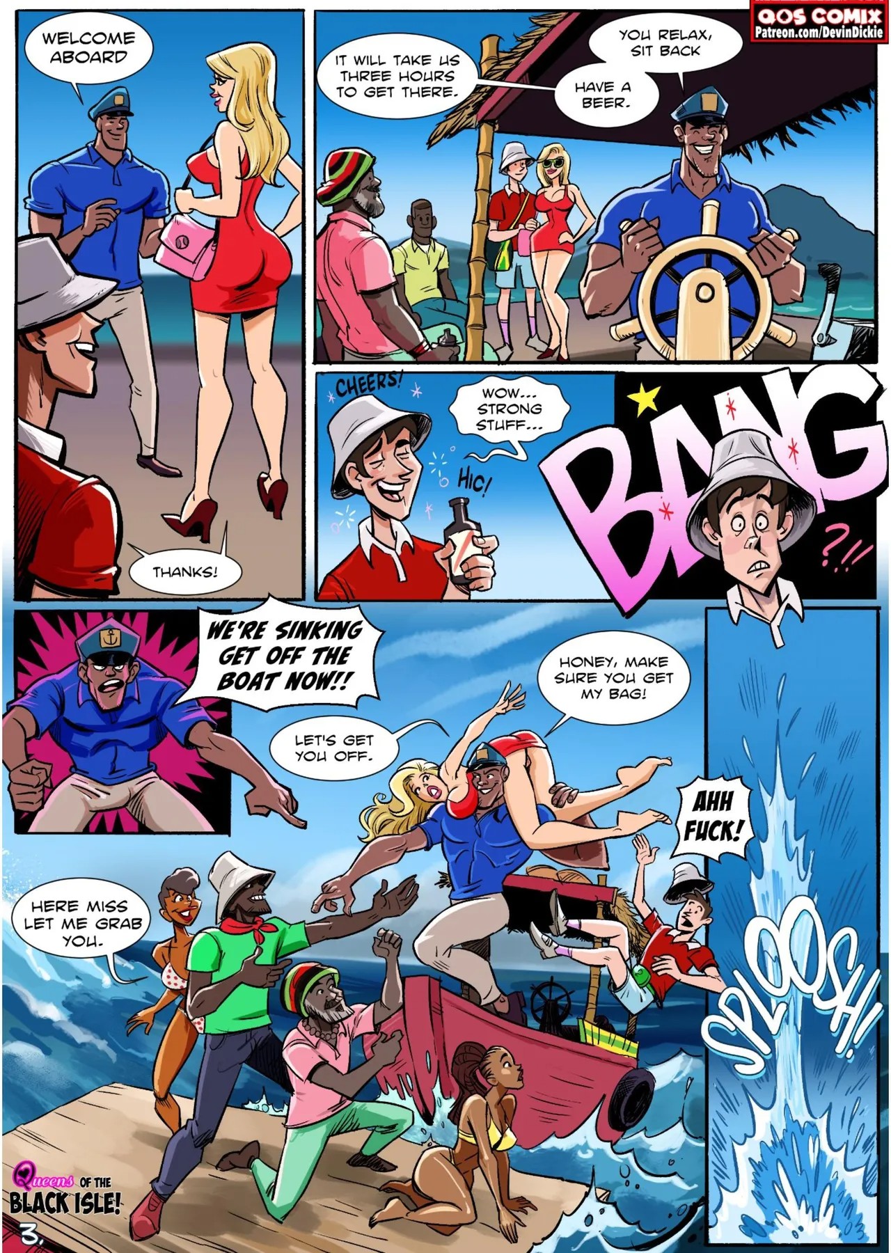 Queens Of The Black Isle Porn Comics english 04