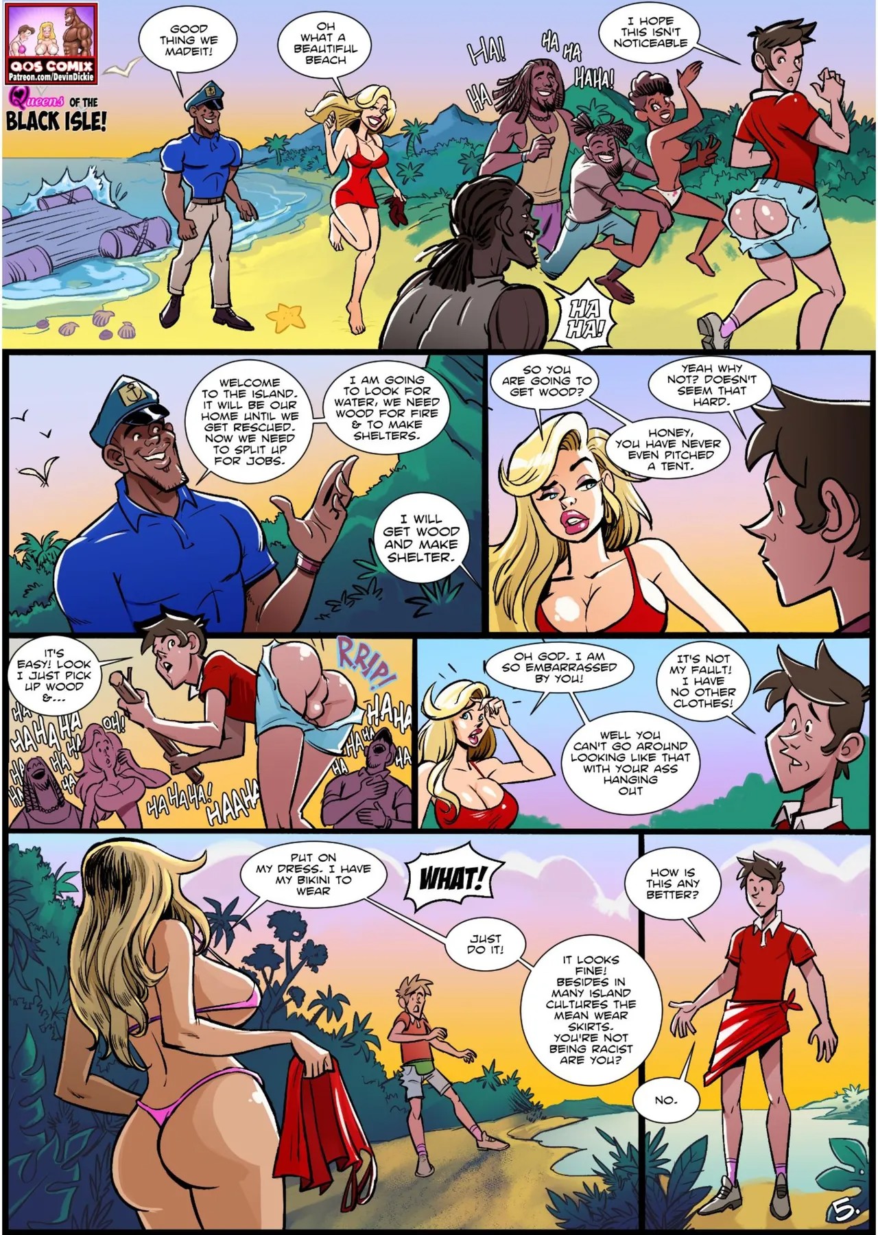 Queens Of The Black Isle Porn Comics english 06