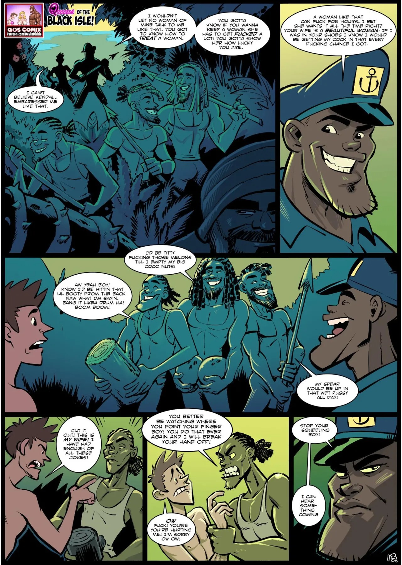 Queens Of The Black Isle Porn Comics english 14