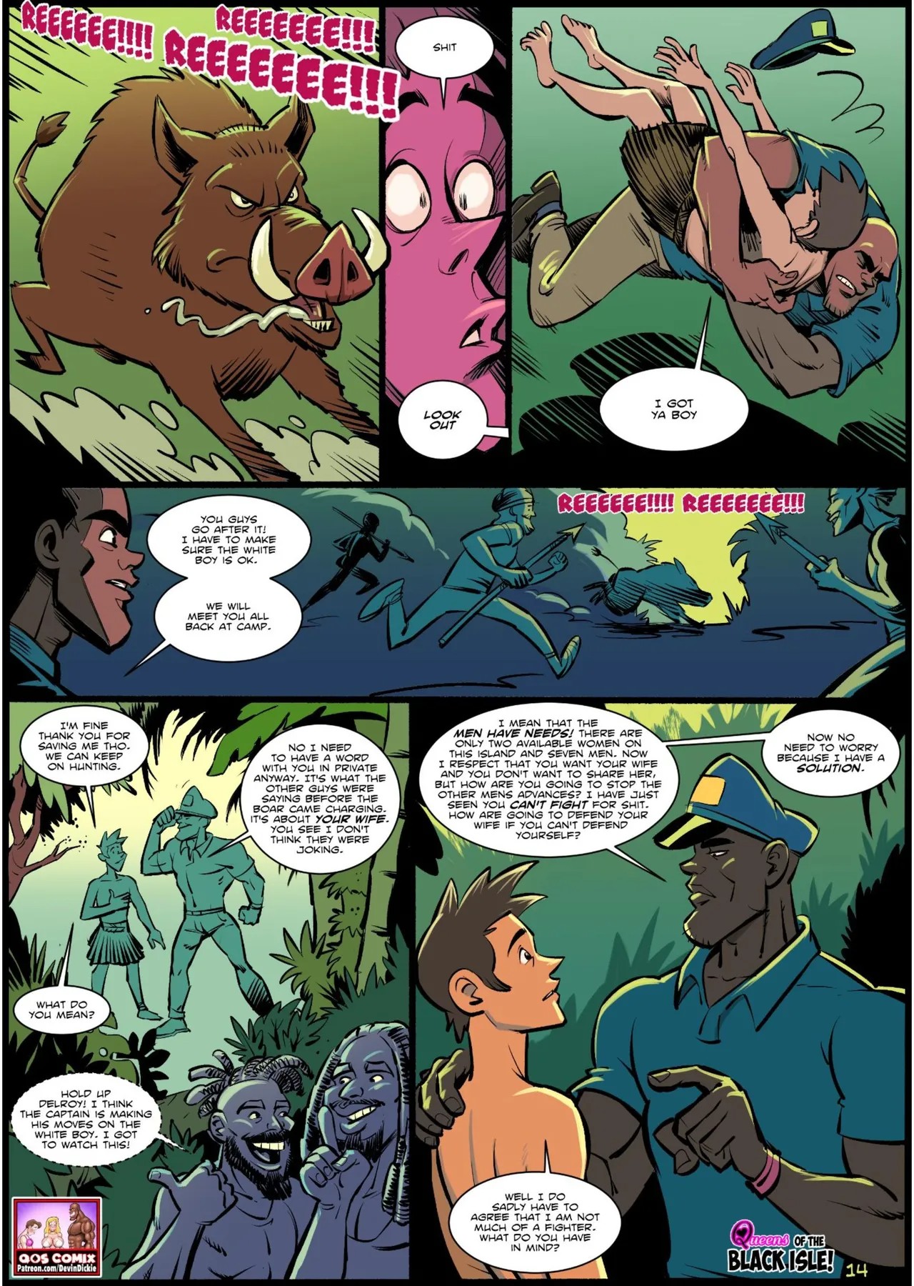 Queens Of The Black Isle Porn Comics english 15
