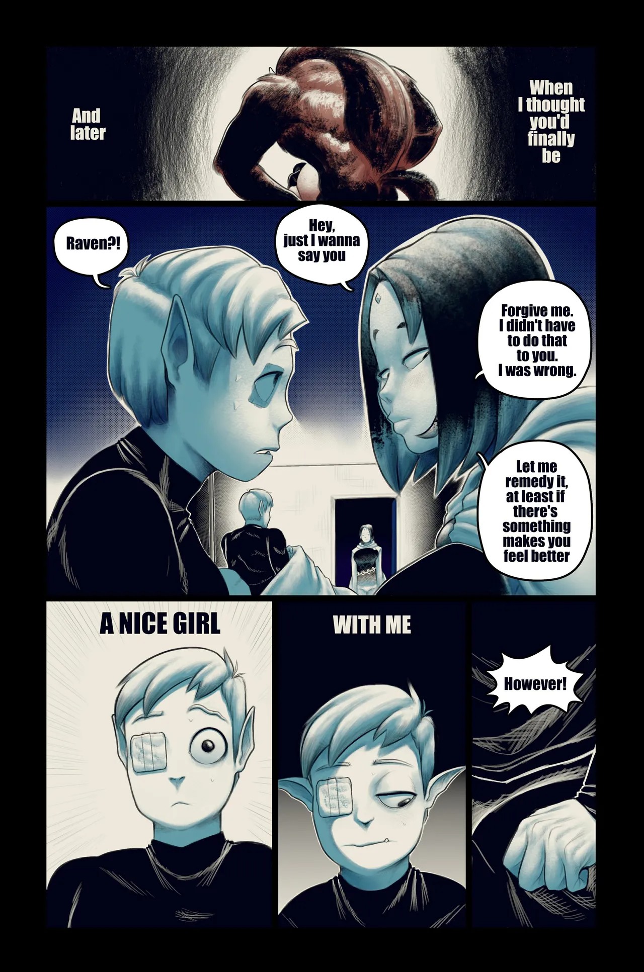 Raven Doesn't Smile Porn Comics english 18