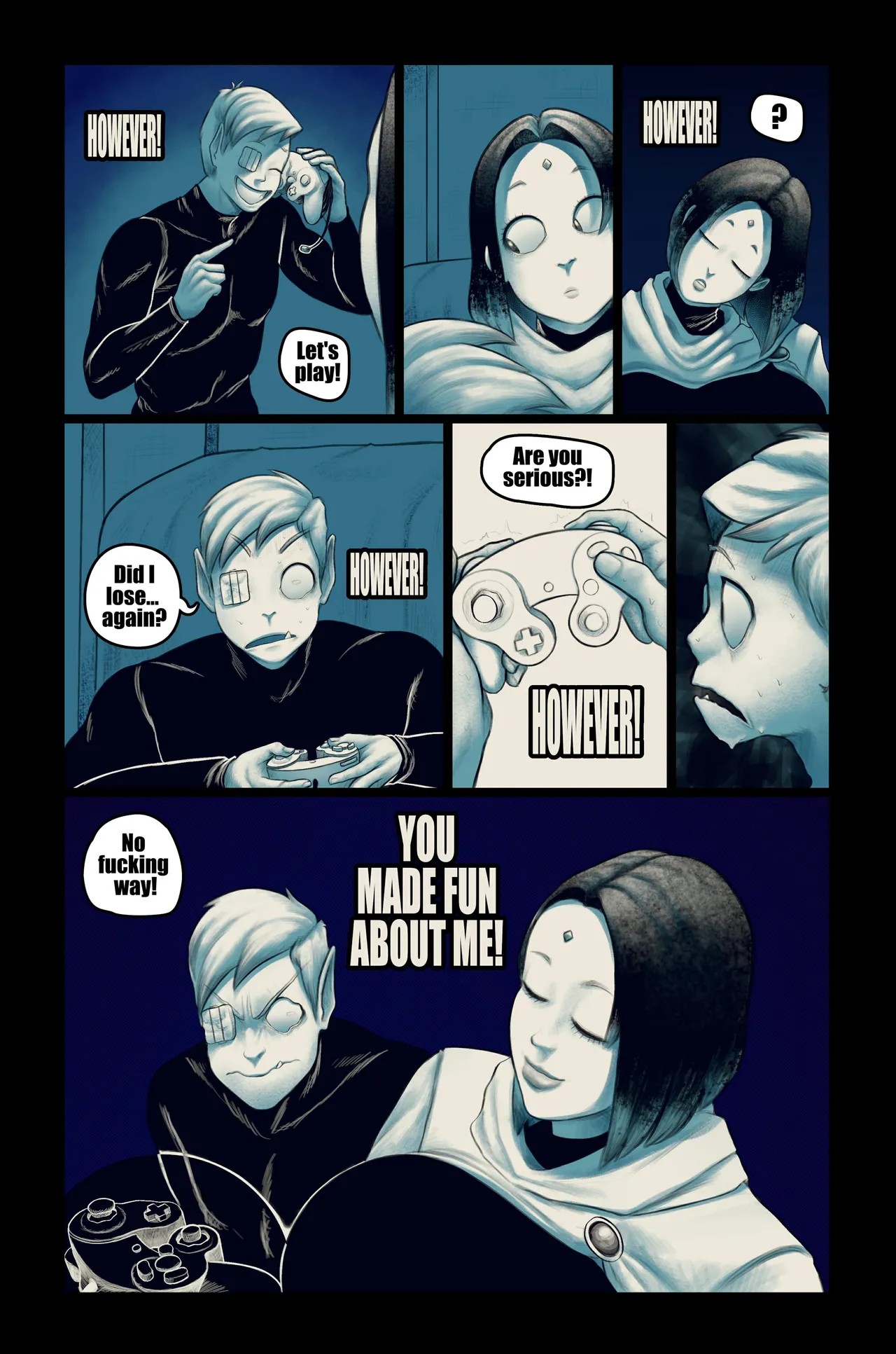Raven Doesn't Smile Porn Comics english 19