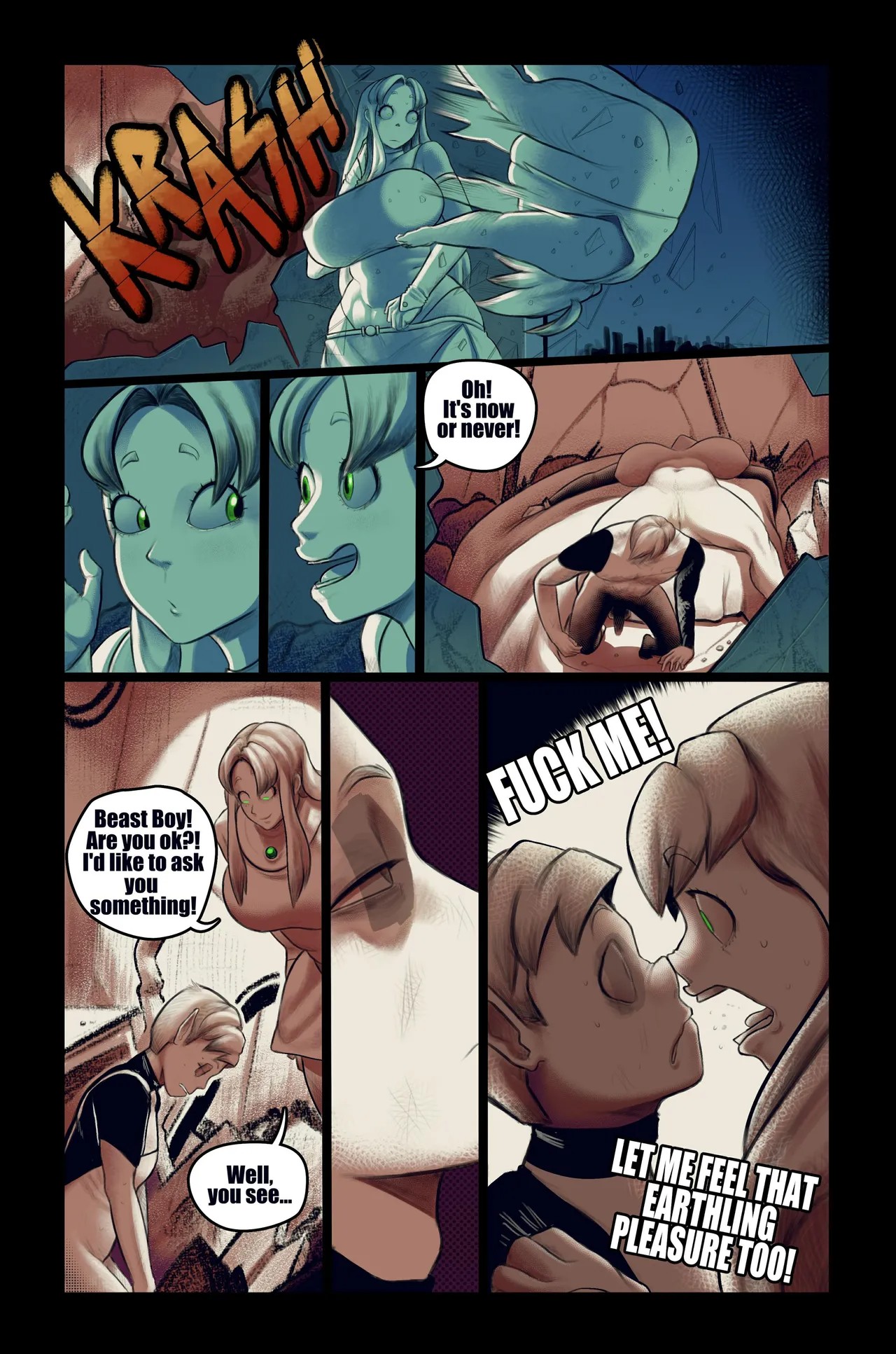 Raven Doesn't Smile Porn Comics english 26