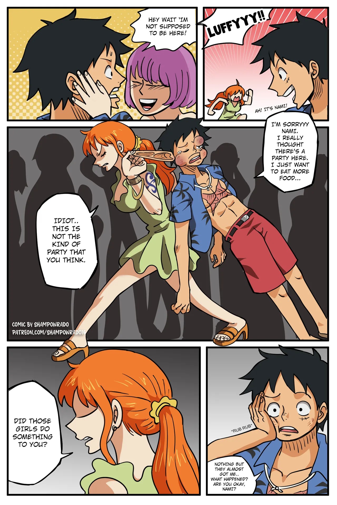 Realization Luffy x Nami Porn Comics english 05