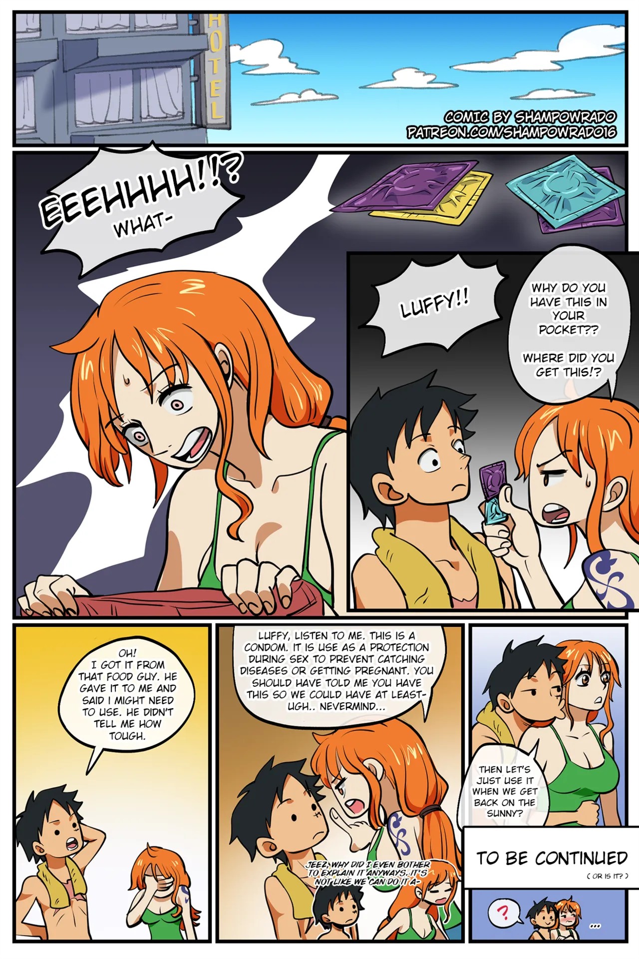 Realization Luffy x Nami Porn Comics english 45