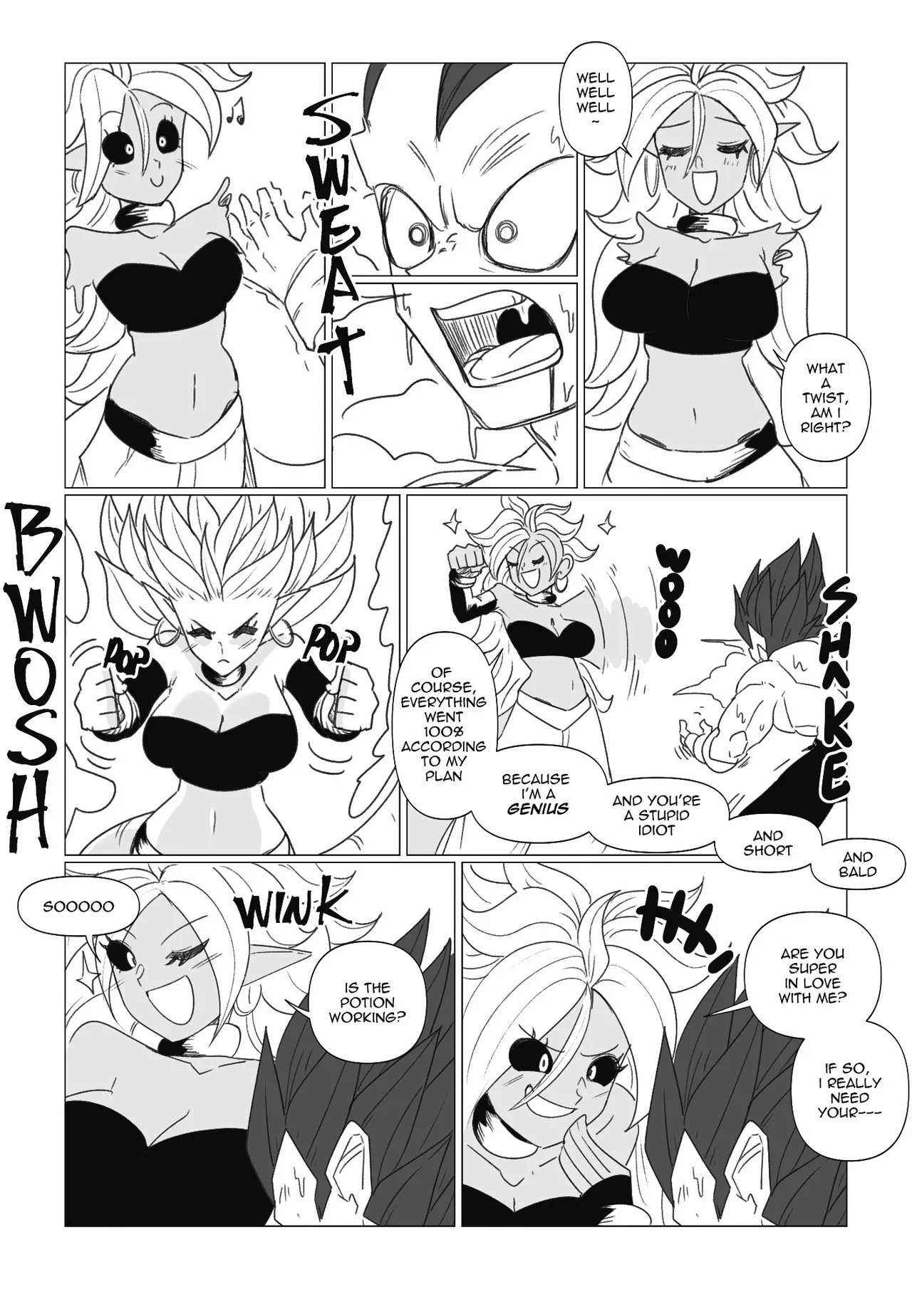Science With The Z-Warriors!  Porn Comics english 69