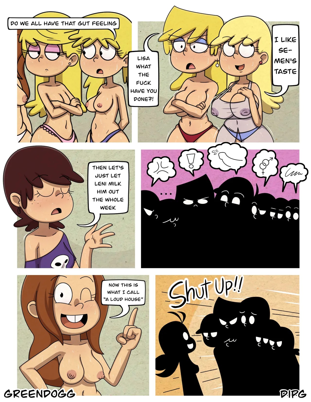 Garabatoz loud house