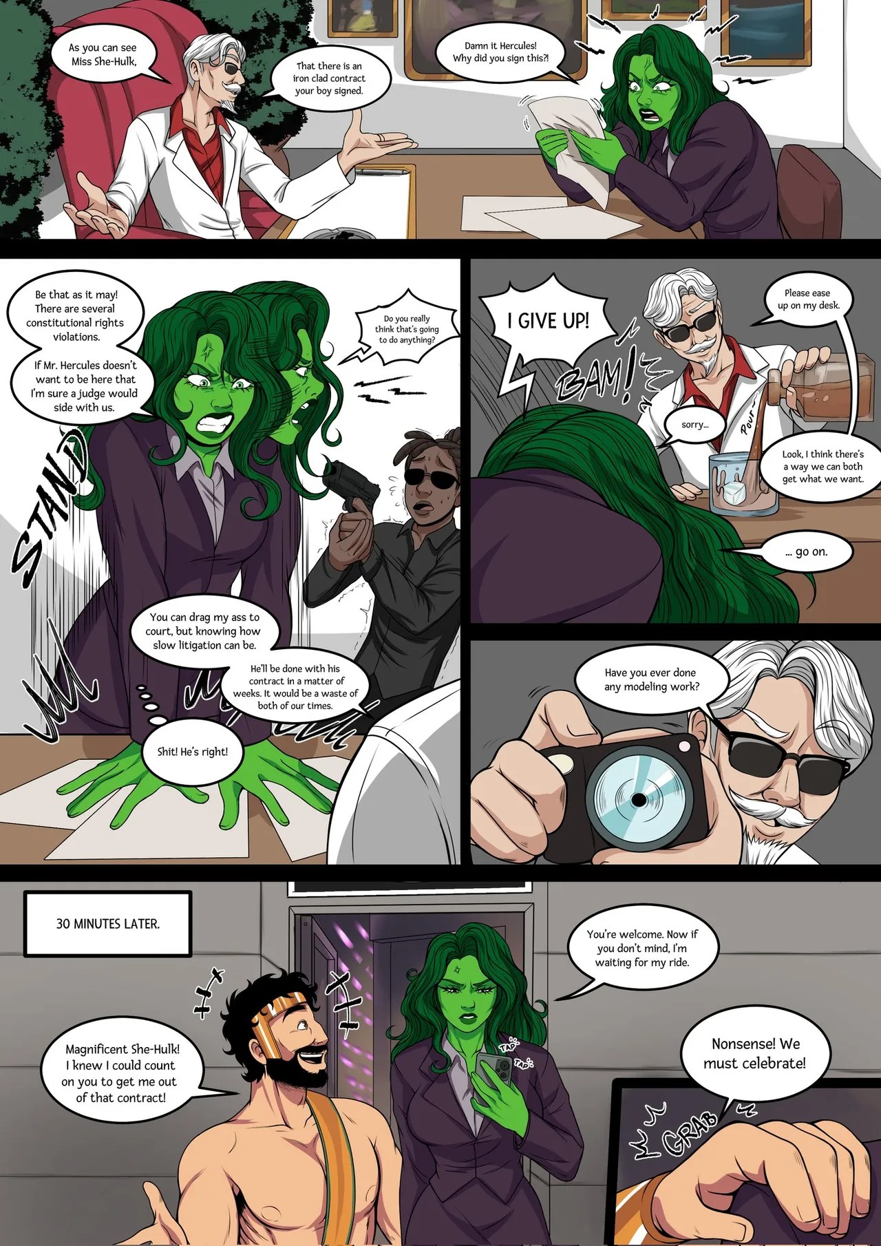 She-Hulk And Hunkules  Porn Comics english 09