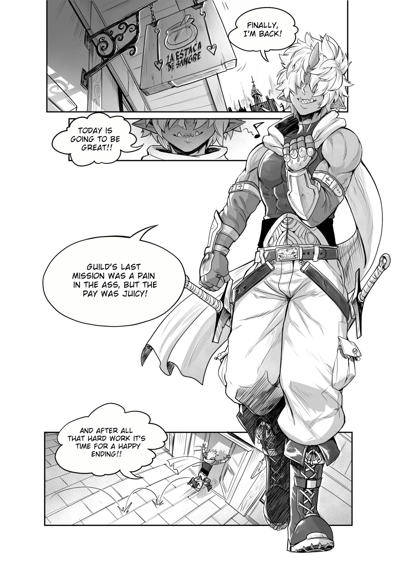 Slimy Quest Porn Comics english 02