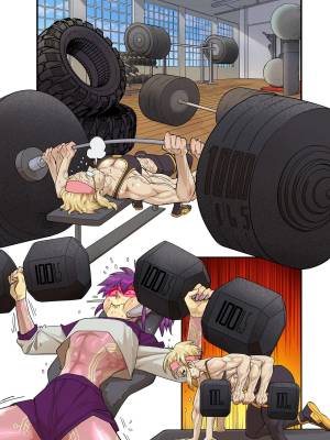 Spinny And Mecha Maid Hit The Gym Porn Comics english 02