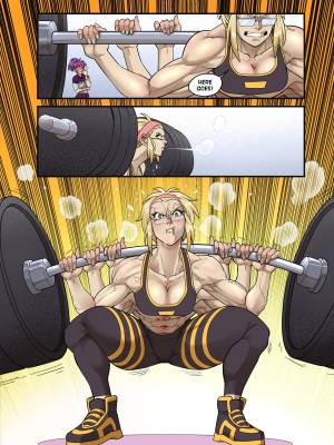 Spinny And Mecha Maid Hit The Gym Porn Comics english 04