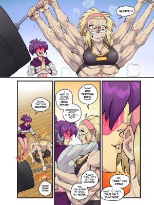 Spinny And Mecha Maid Hit The Gym Porn Comics english 06