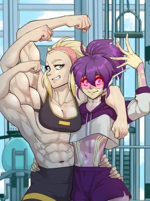 Spinny And Mecha Maid Hit The Gym Porn Comics english 17