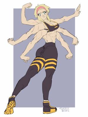 Spinny And Mecha Maid Hit The Gym Porn Comics english 19