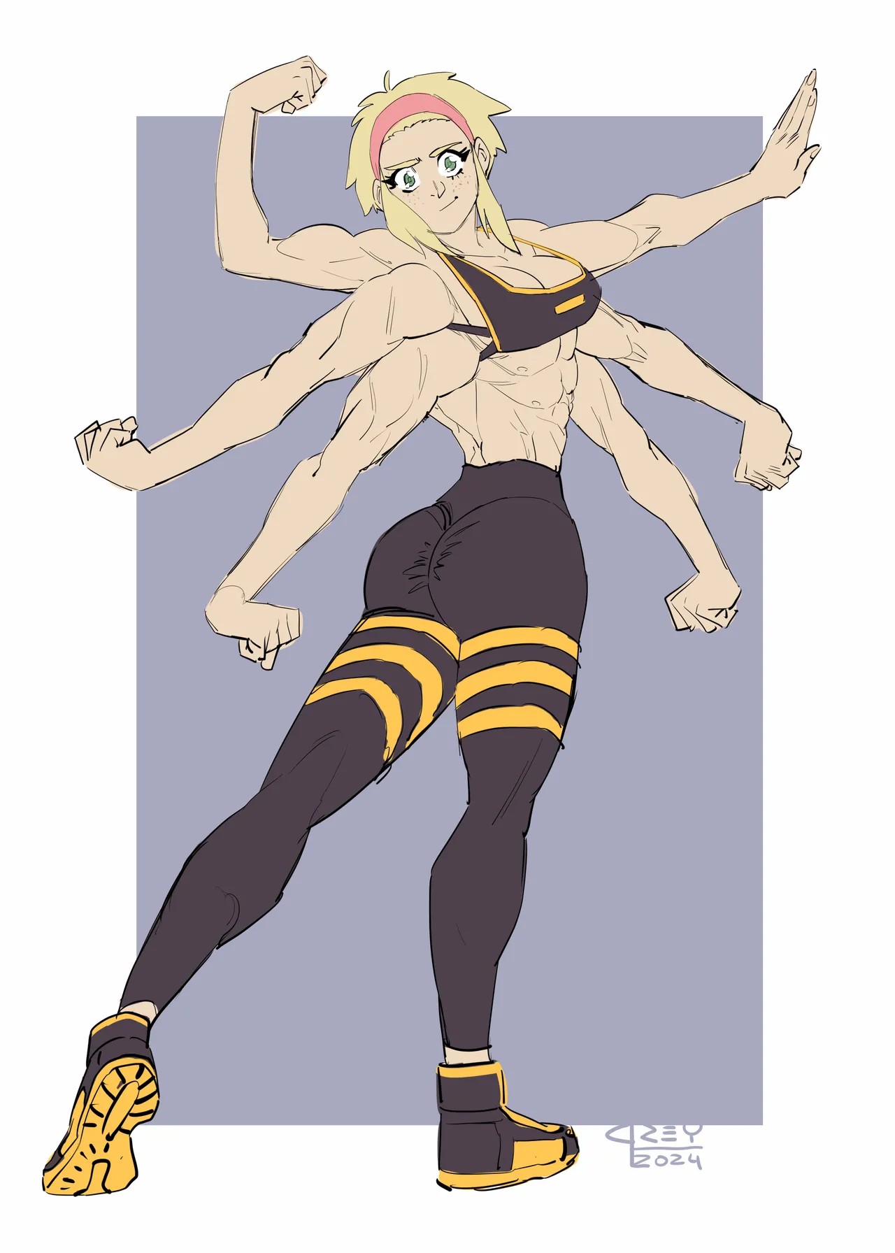Spinny And Mecha Maid Hit The Gym Porn Comics english 19