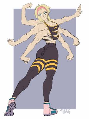 Spinny And Mecha Maid Hit The Gym Porn Comics english 20
