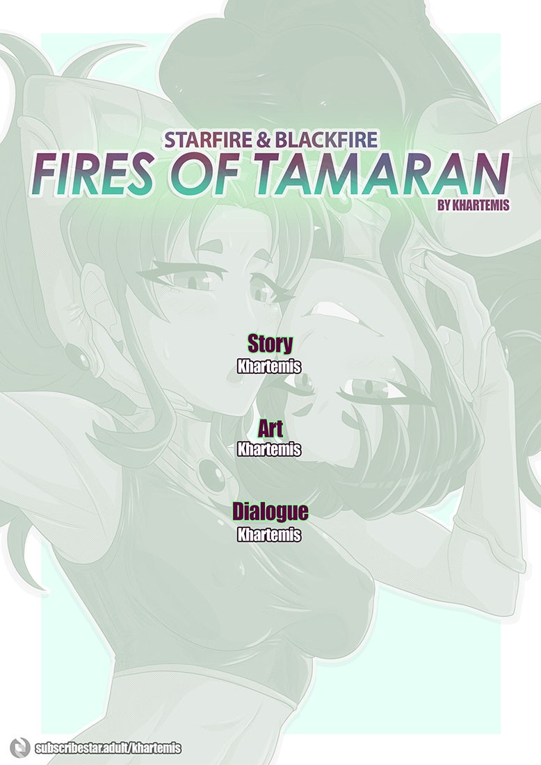 Starfire & Blackfire: Fires Of Tamaran Porn Comics english 02