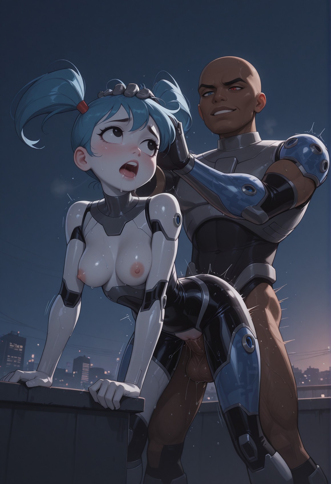 System Overload: Jenny Meets Cyborg Porn Comics english 17