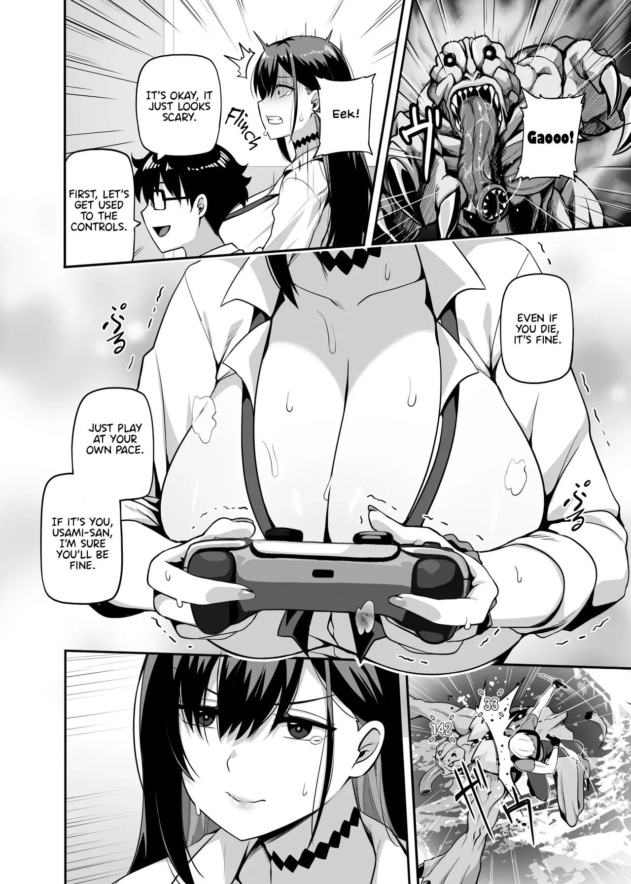 That Time Gal From My Class Came Over And We Tried Out A Hunting Game Together Porn Comics english 07