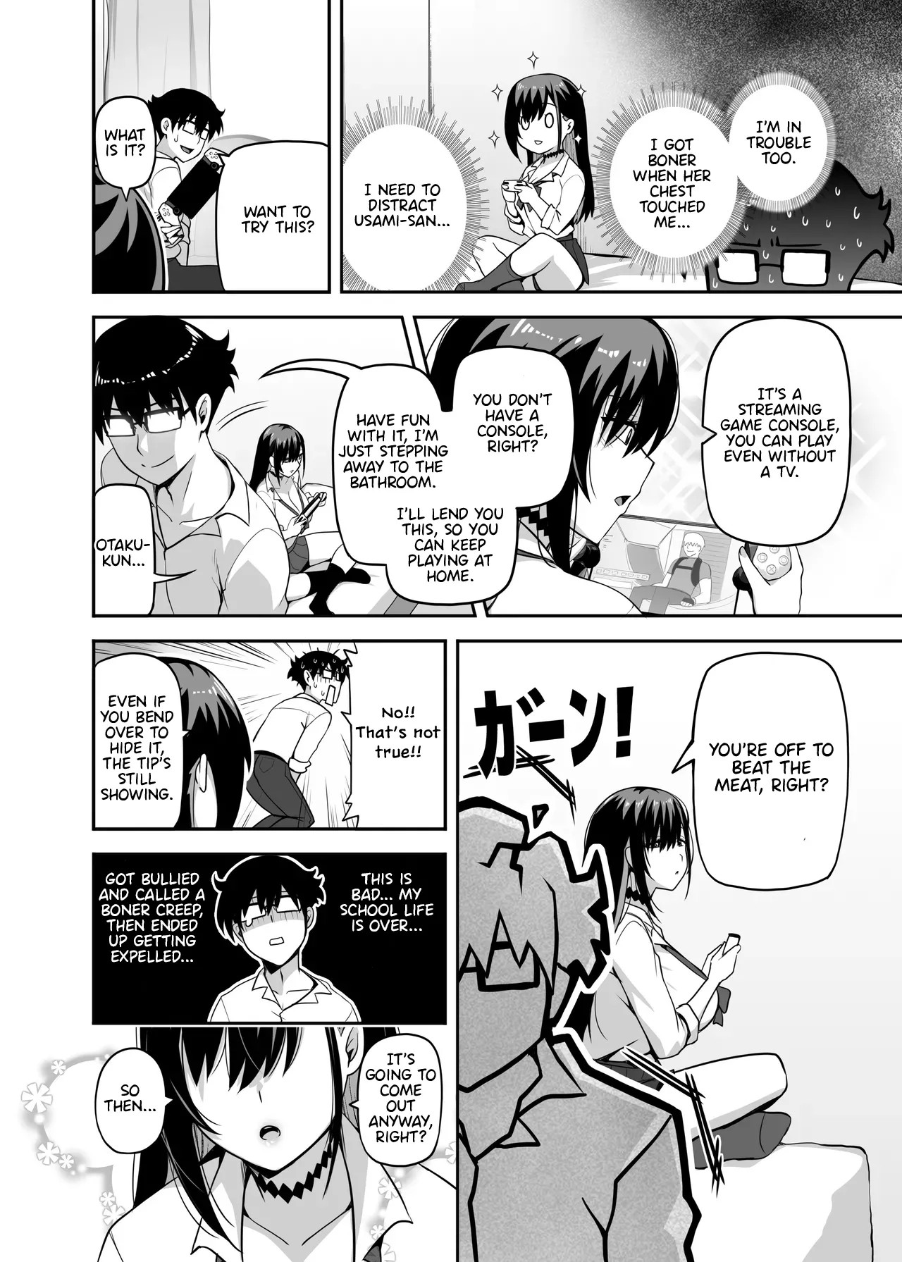That Time Gal From My Class Came Over And We Tried Out A Hunting Game Together Porn Comics english 09