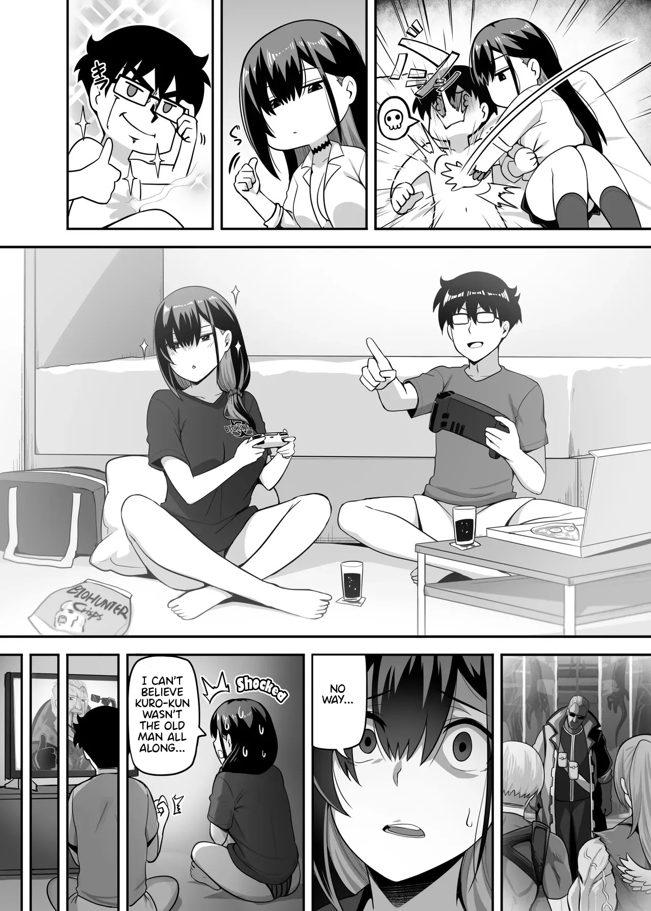 That Time Gal From My Class Came Over And We Tried Out A Hunting Game Together Porn Comics english 29