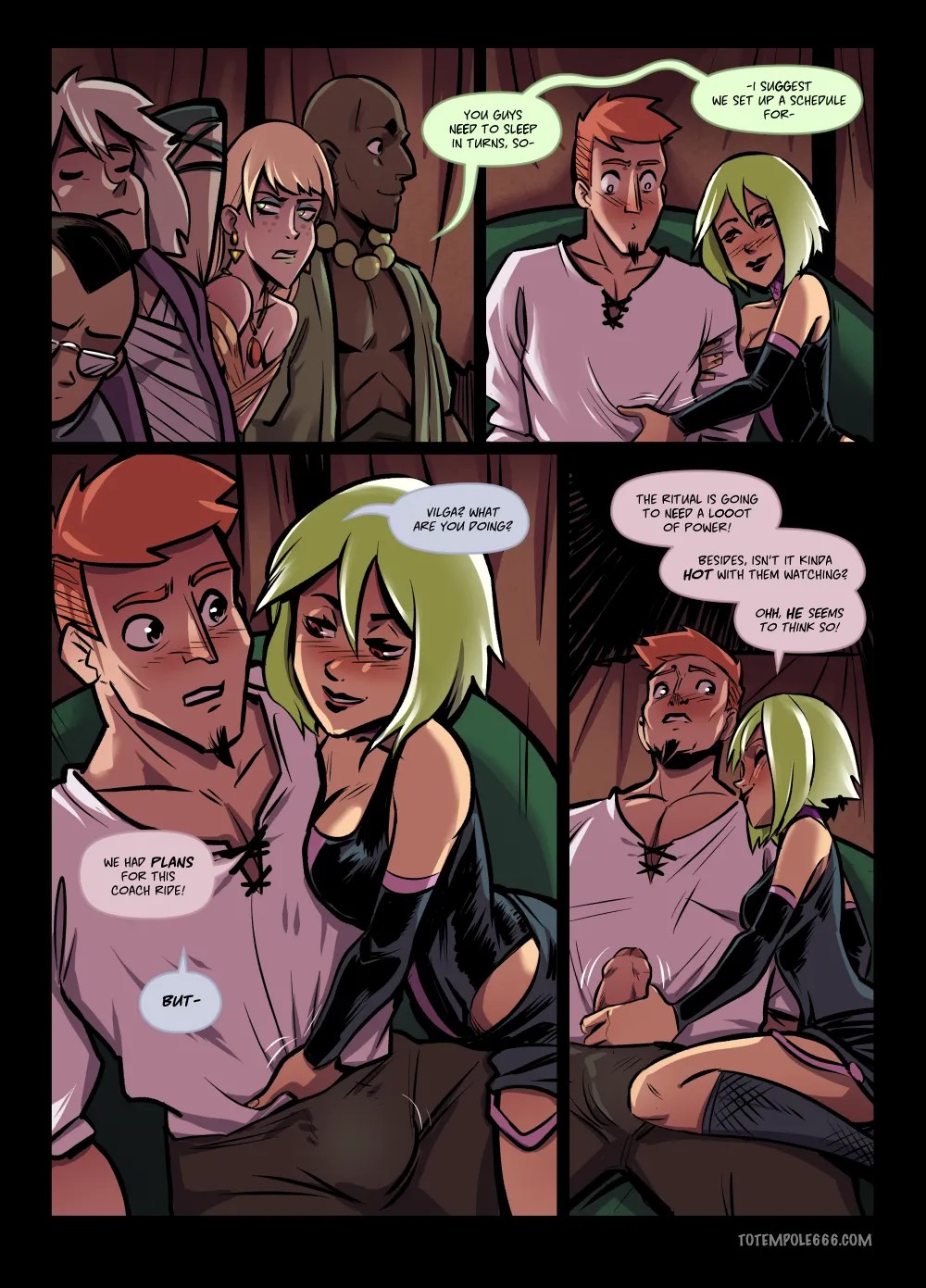 The Cummoner Part 28: Soul-Bound Sorceress Porn Comics english 67