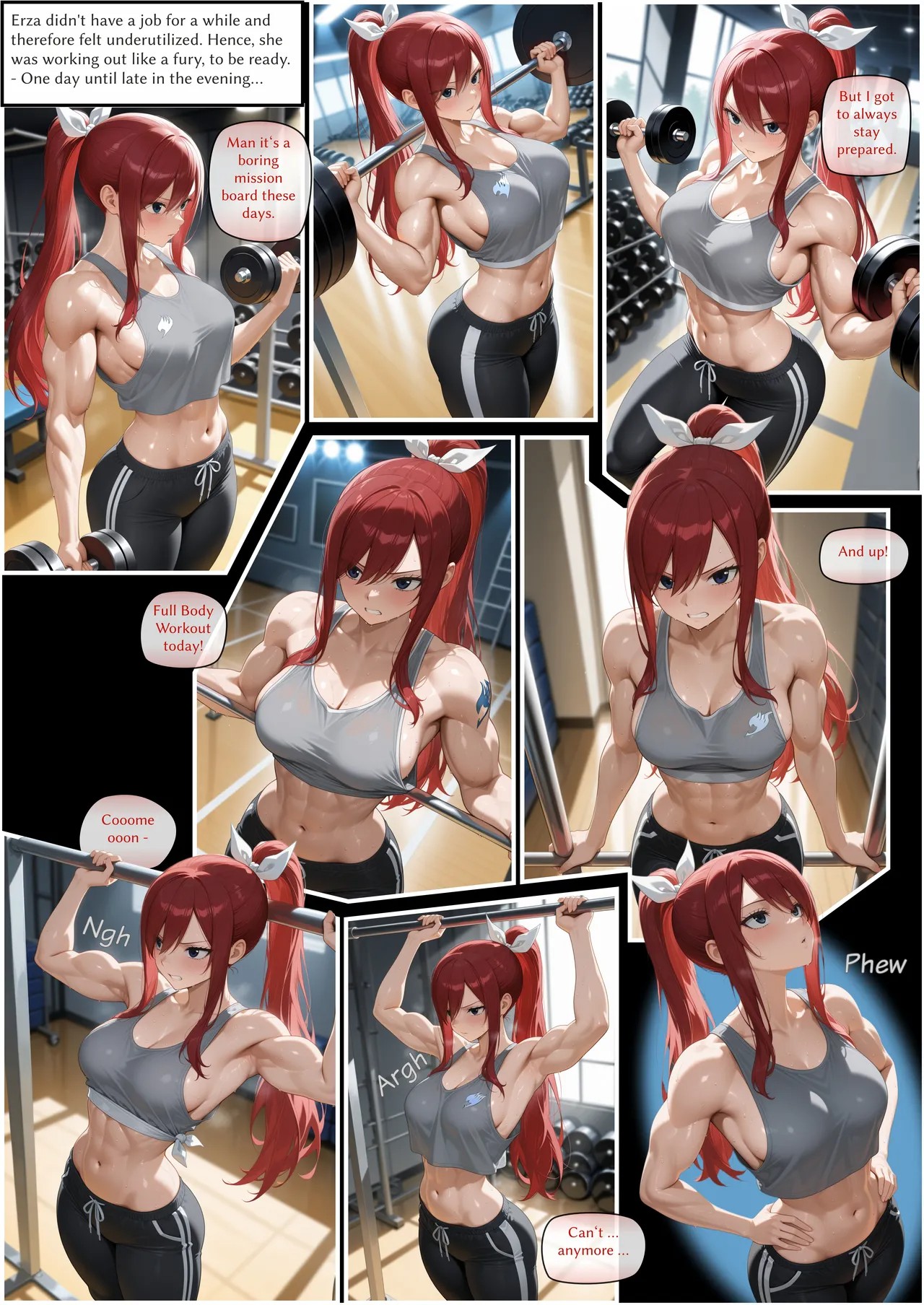 The Fervant Guild: Exhausted Erza Porn Comics english 03