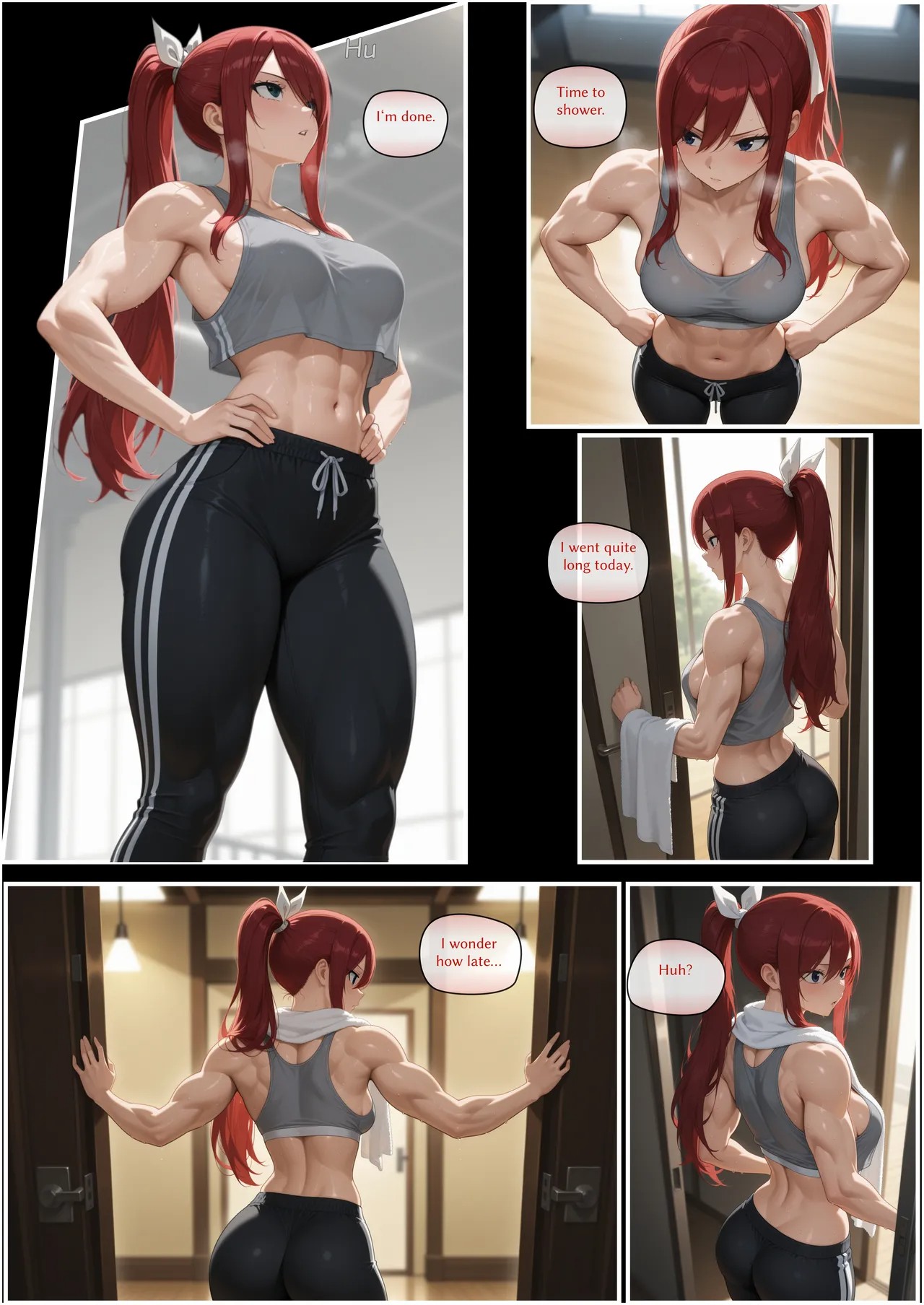 The Fervant Guild: Exhausted Erza Porn Comics english 04