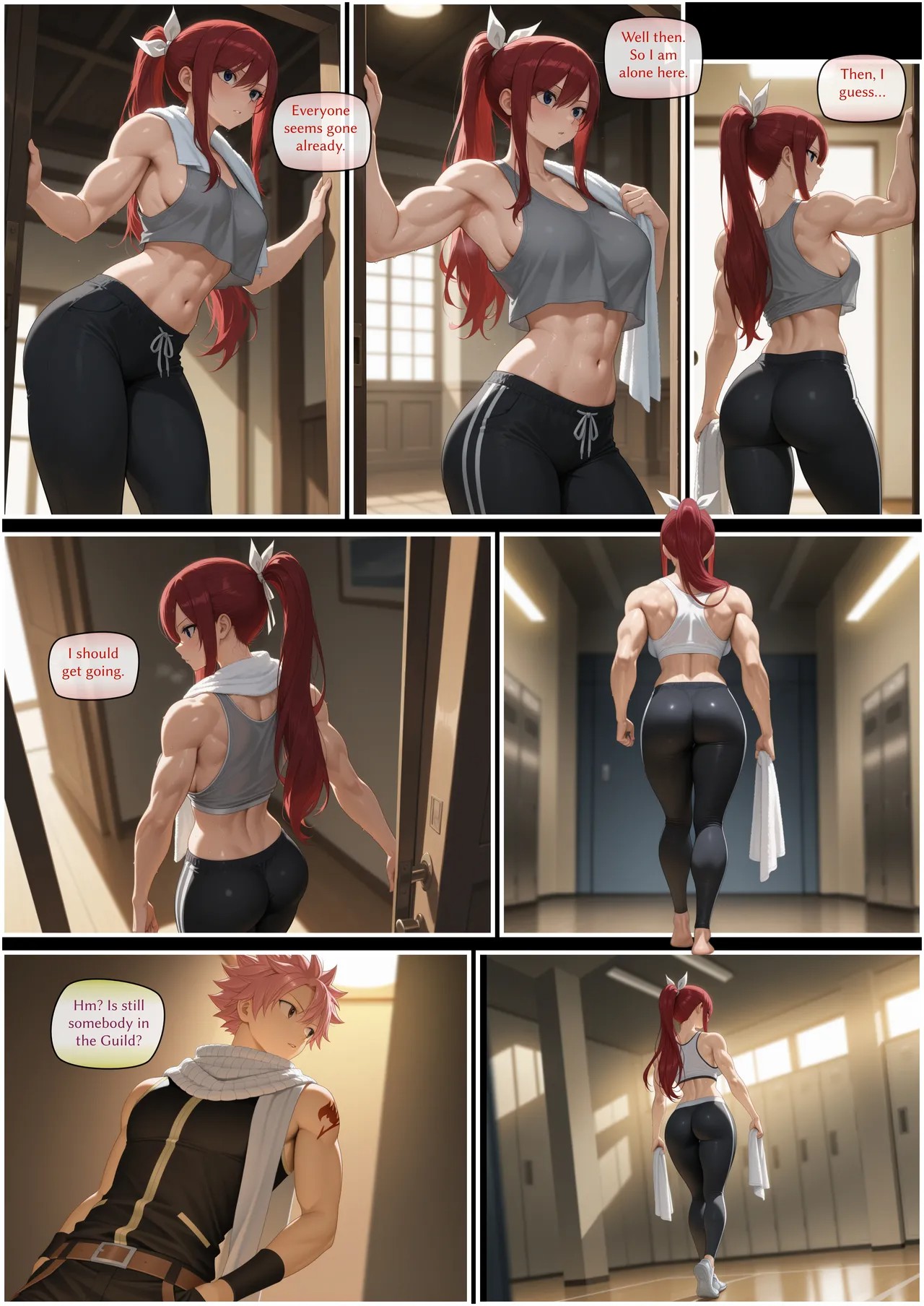 The Fervant Guild: Exhausted Erza Porn Comics english 05