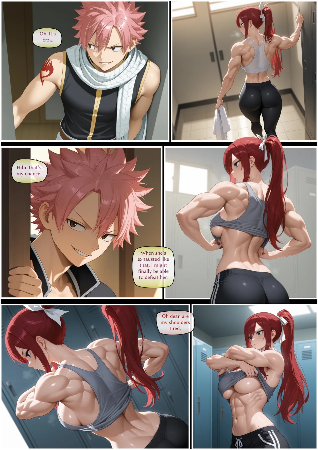The Fervant Guild: Exhausted Erza Porn Comics english 06