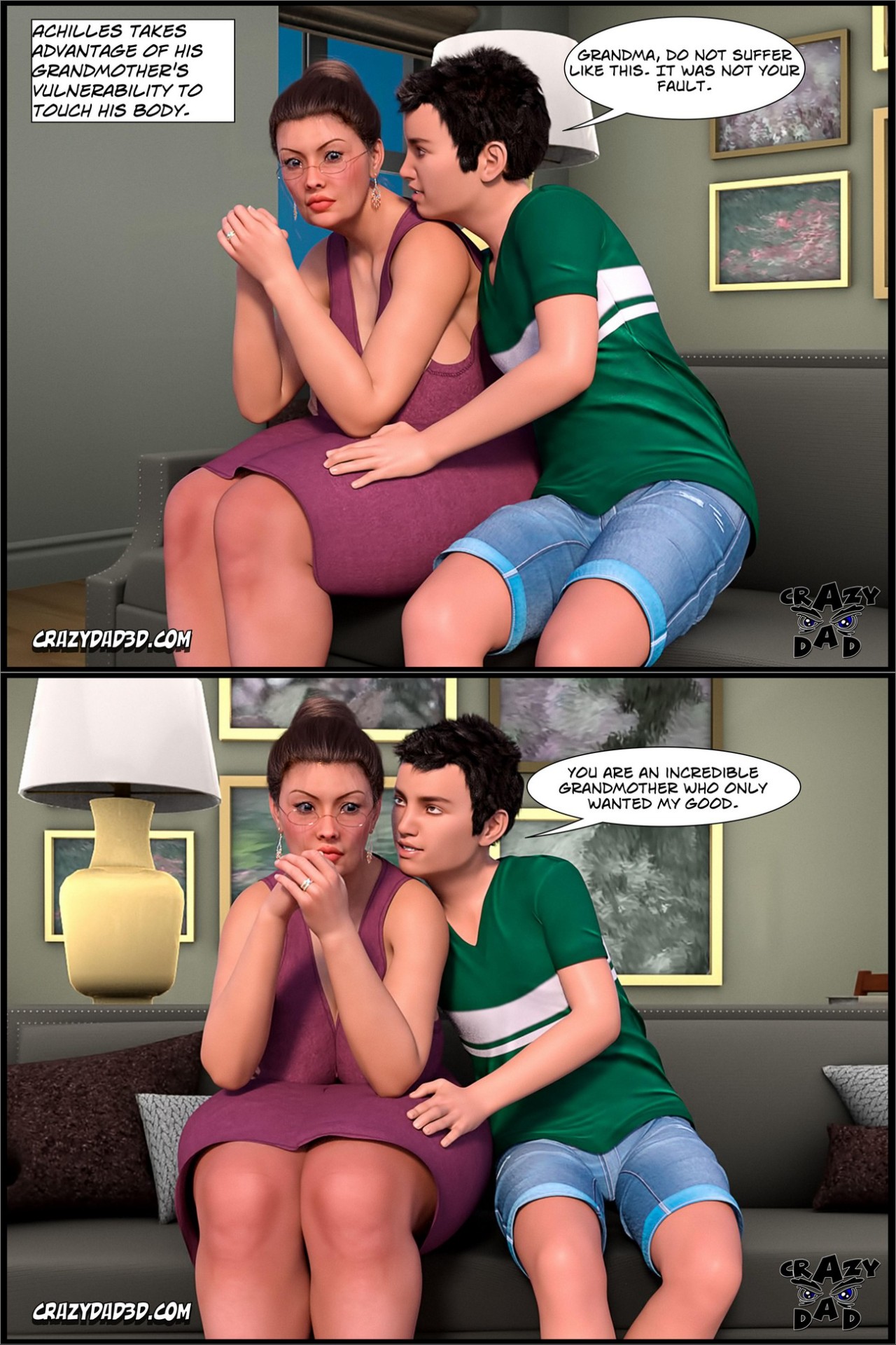 The Grandma Part 2 Porn Comics english 07