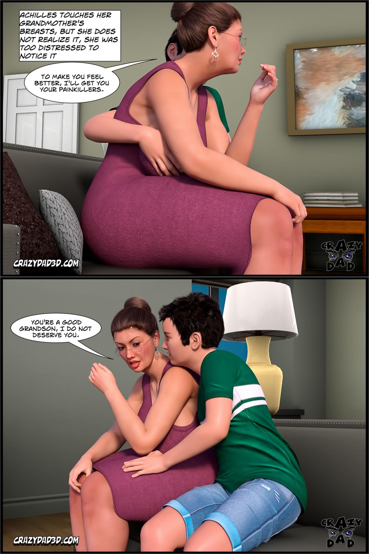 The Grandma Part 2 Porn Comics english 08