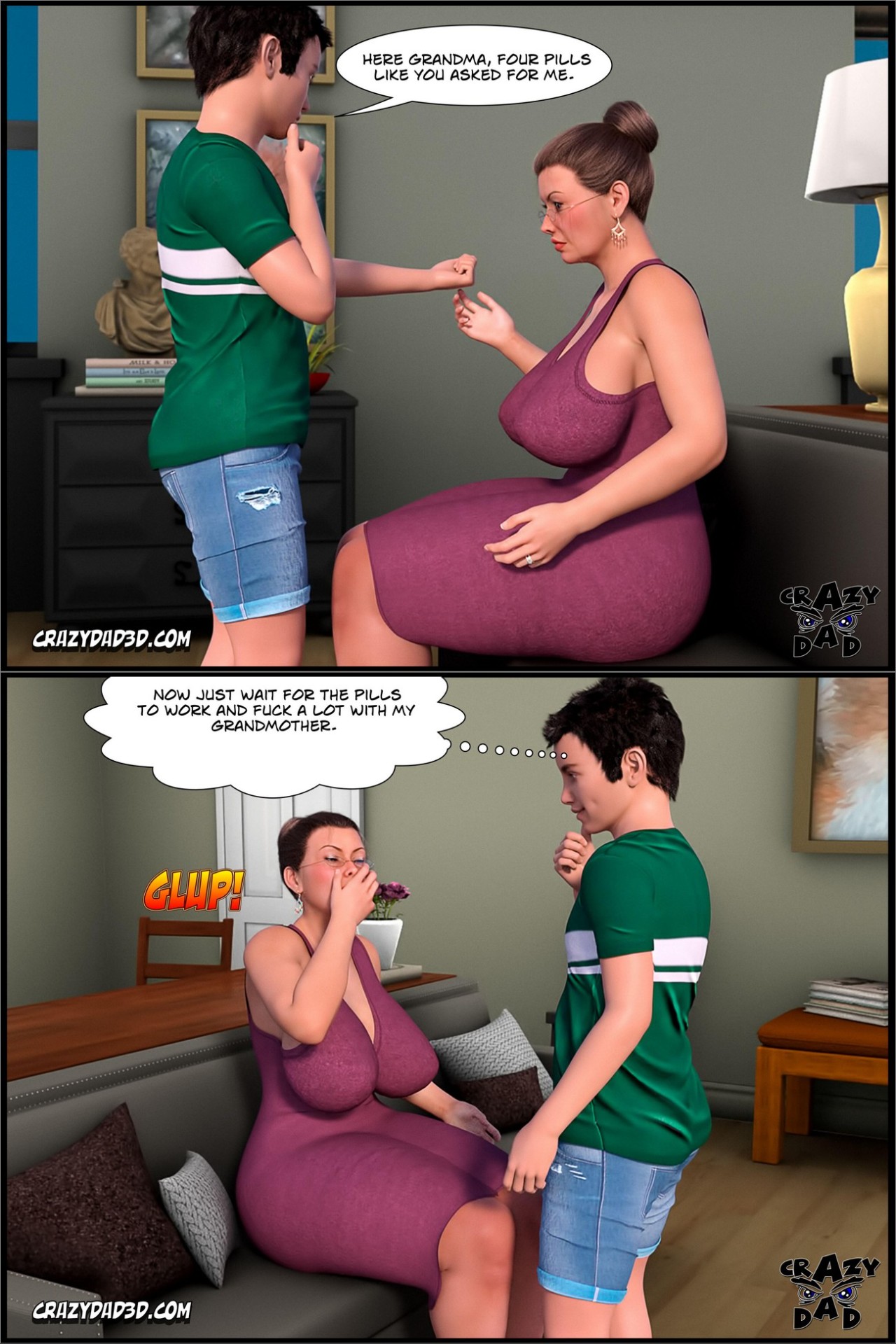 The Grandma Part 2 Porn Comics english 09