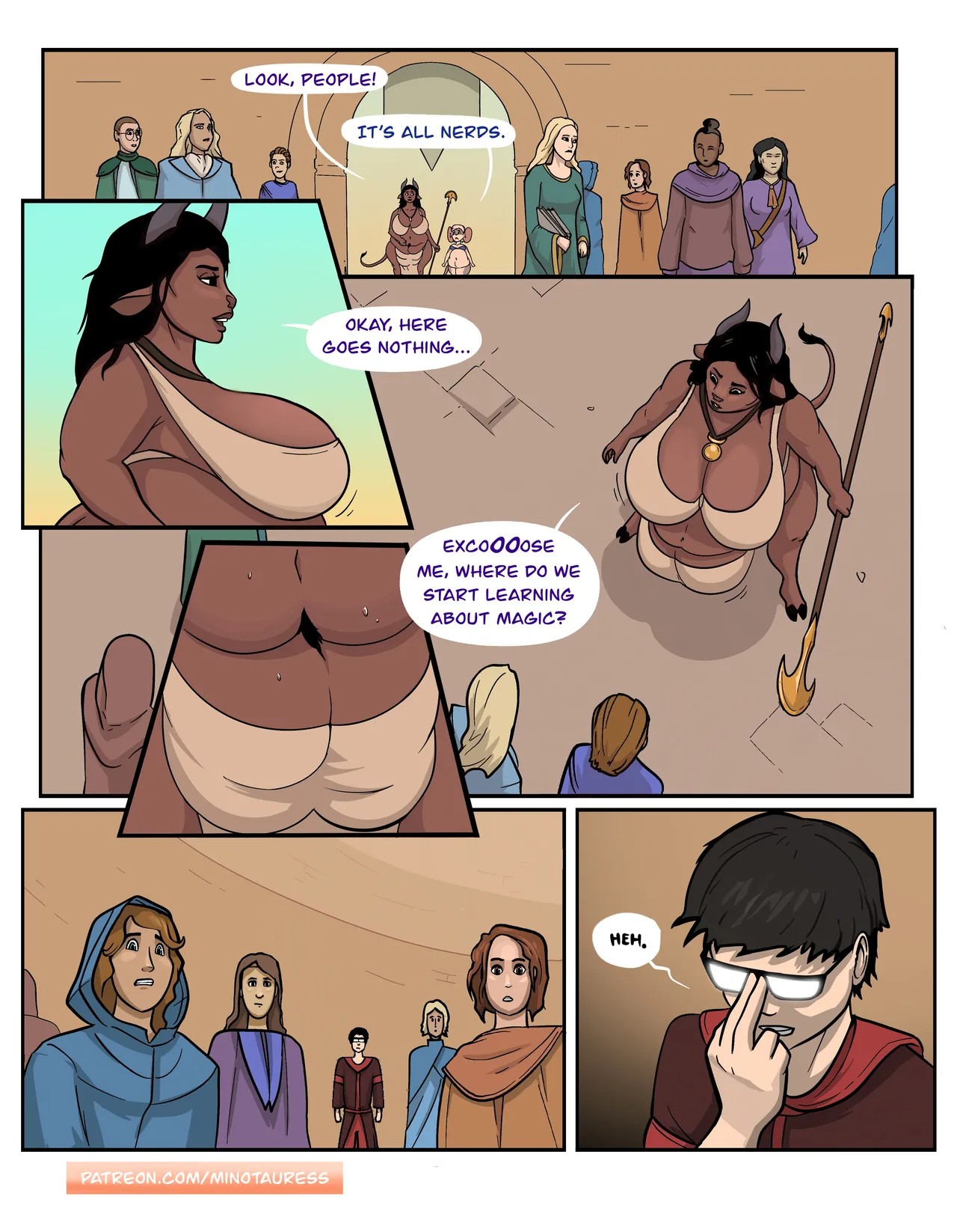 The Minotauress By Loinsavage Porn Comics english 37