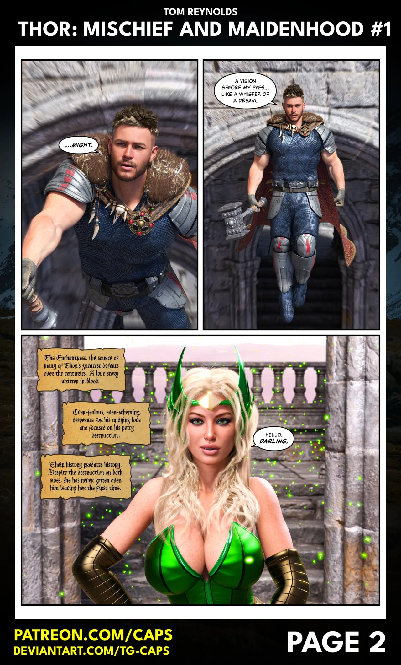 Thor: Mischief And Maidenhood Porn Comics english 02