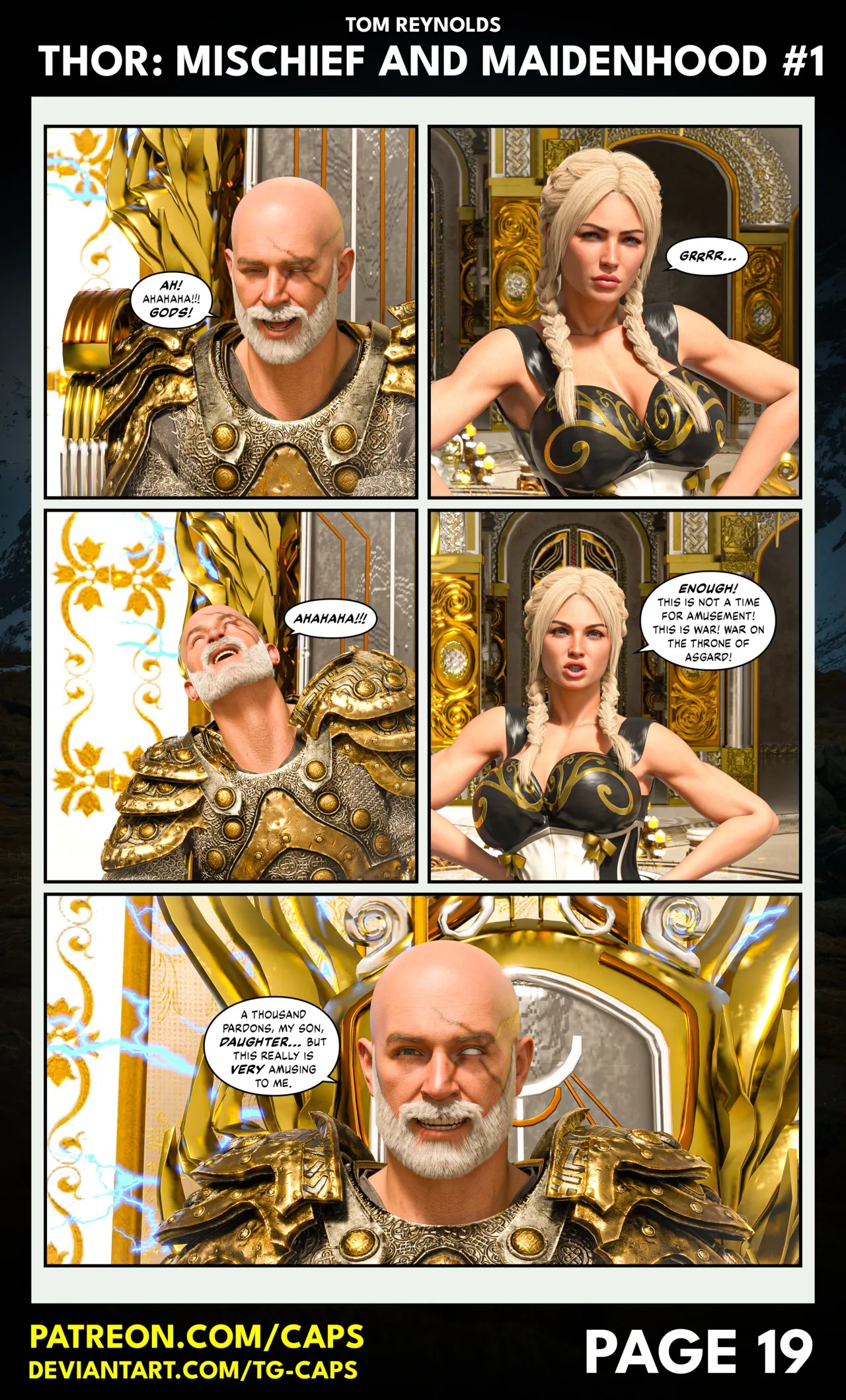 Thor: Mischief And Maidenhood Porn Comics english 19