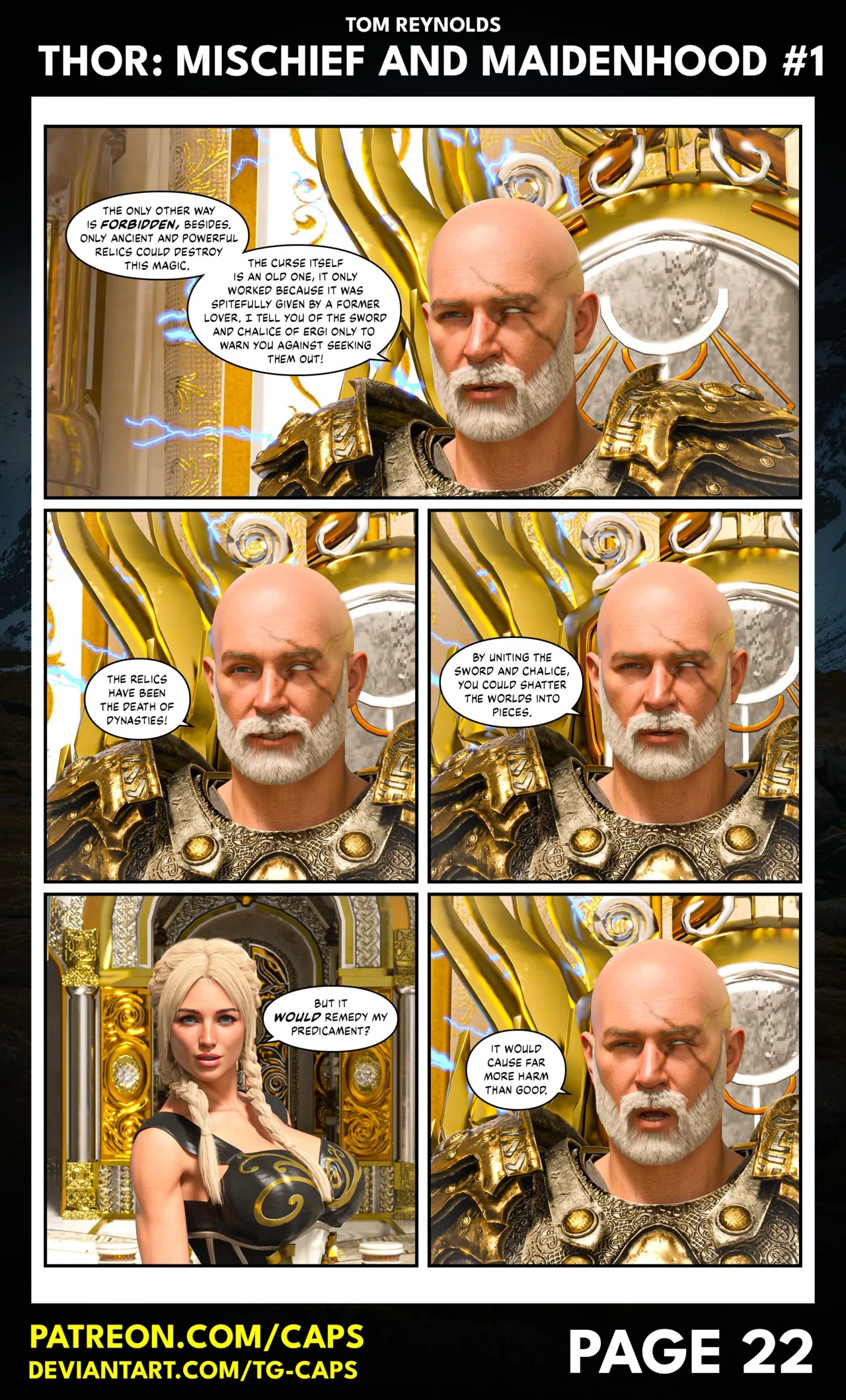 Thor: Mischief And Maidenhood Porn Comics english 22
