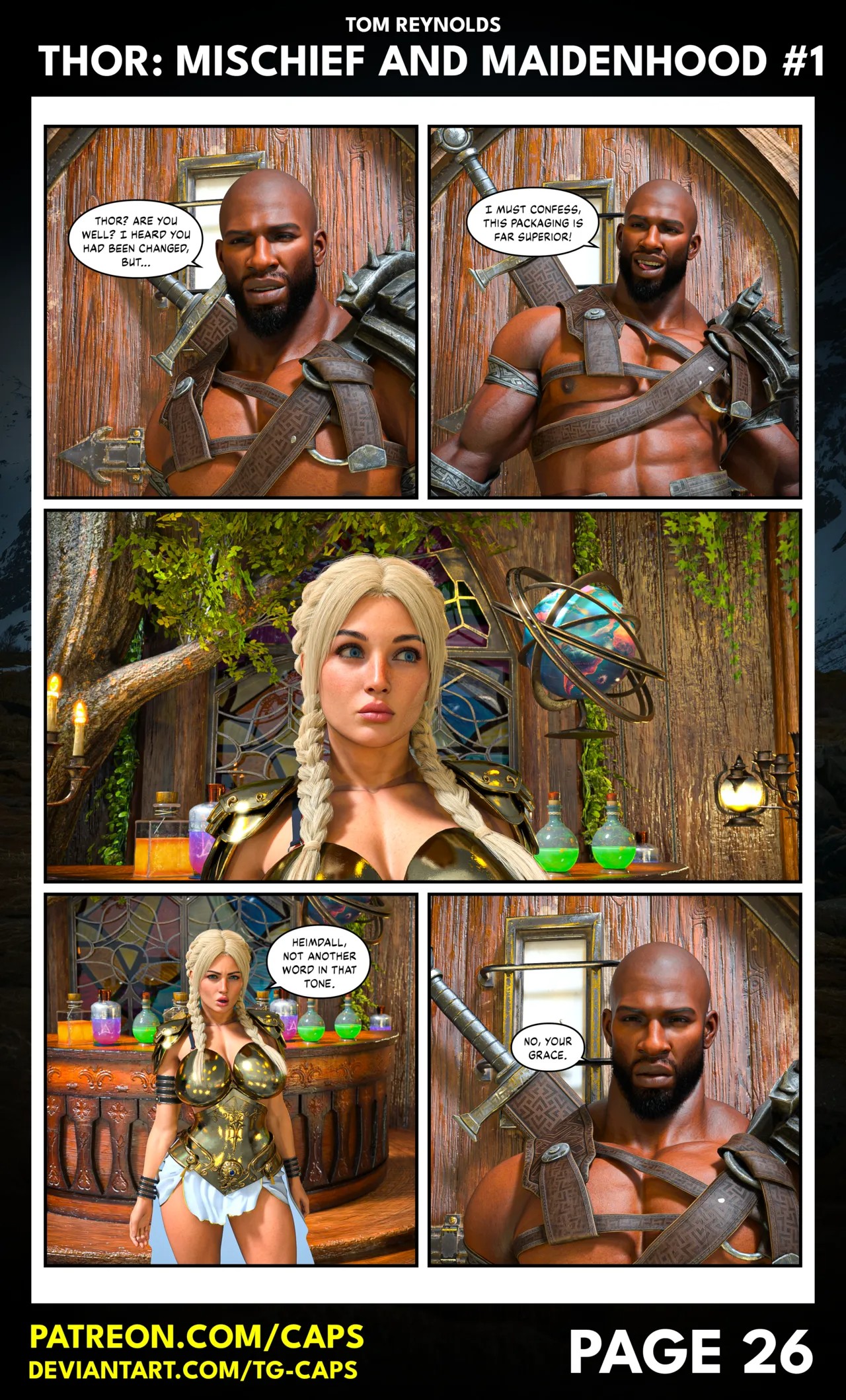 Thor: Mischief And Maidenhood Porn Comics english 26