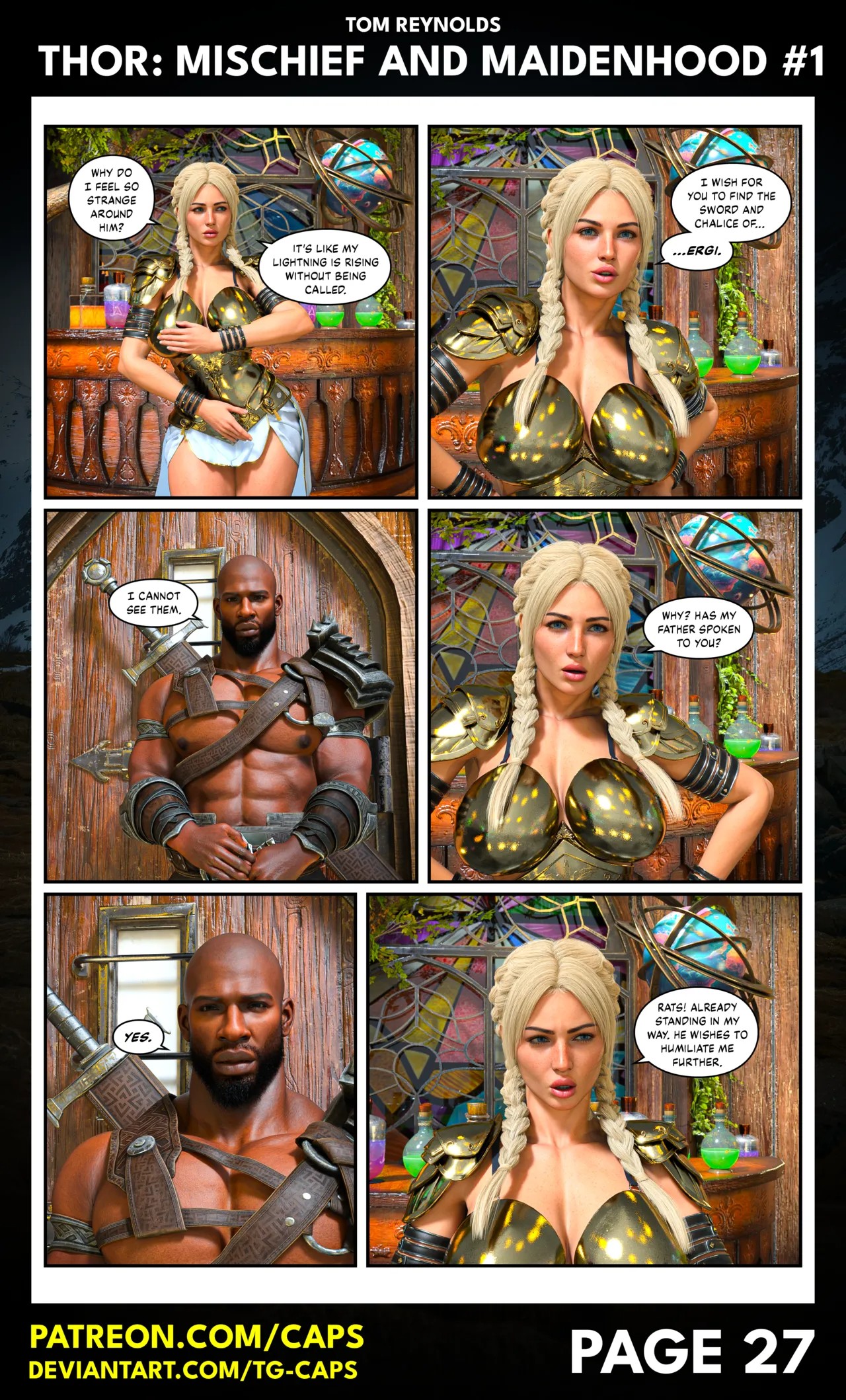 Thor: Mischief And Maidenhood Porn Comics english 27
