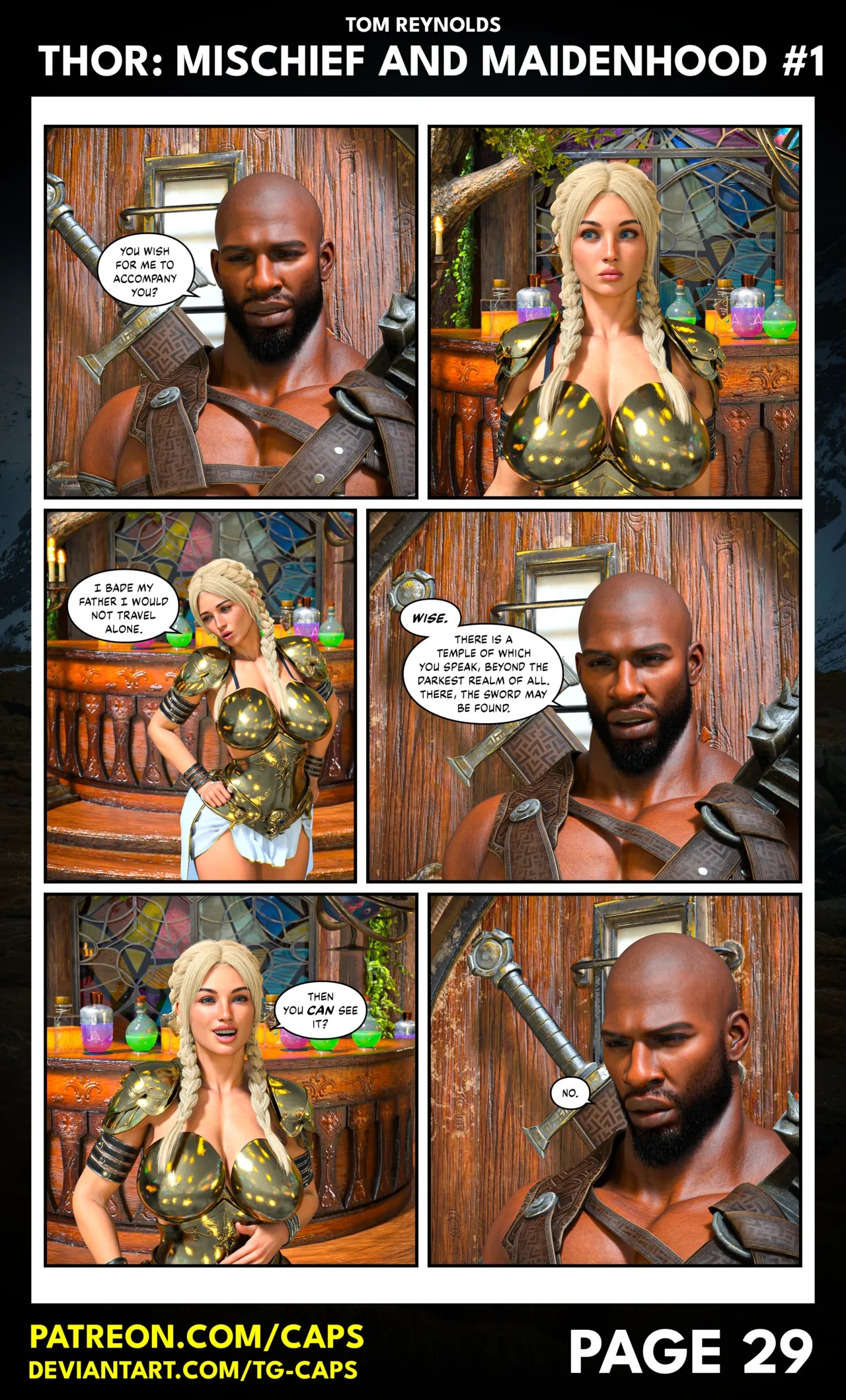 Thor: Mischief And Maidenhood Porn Comics english 29